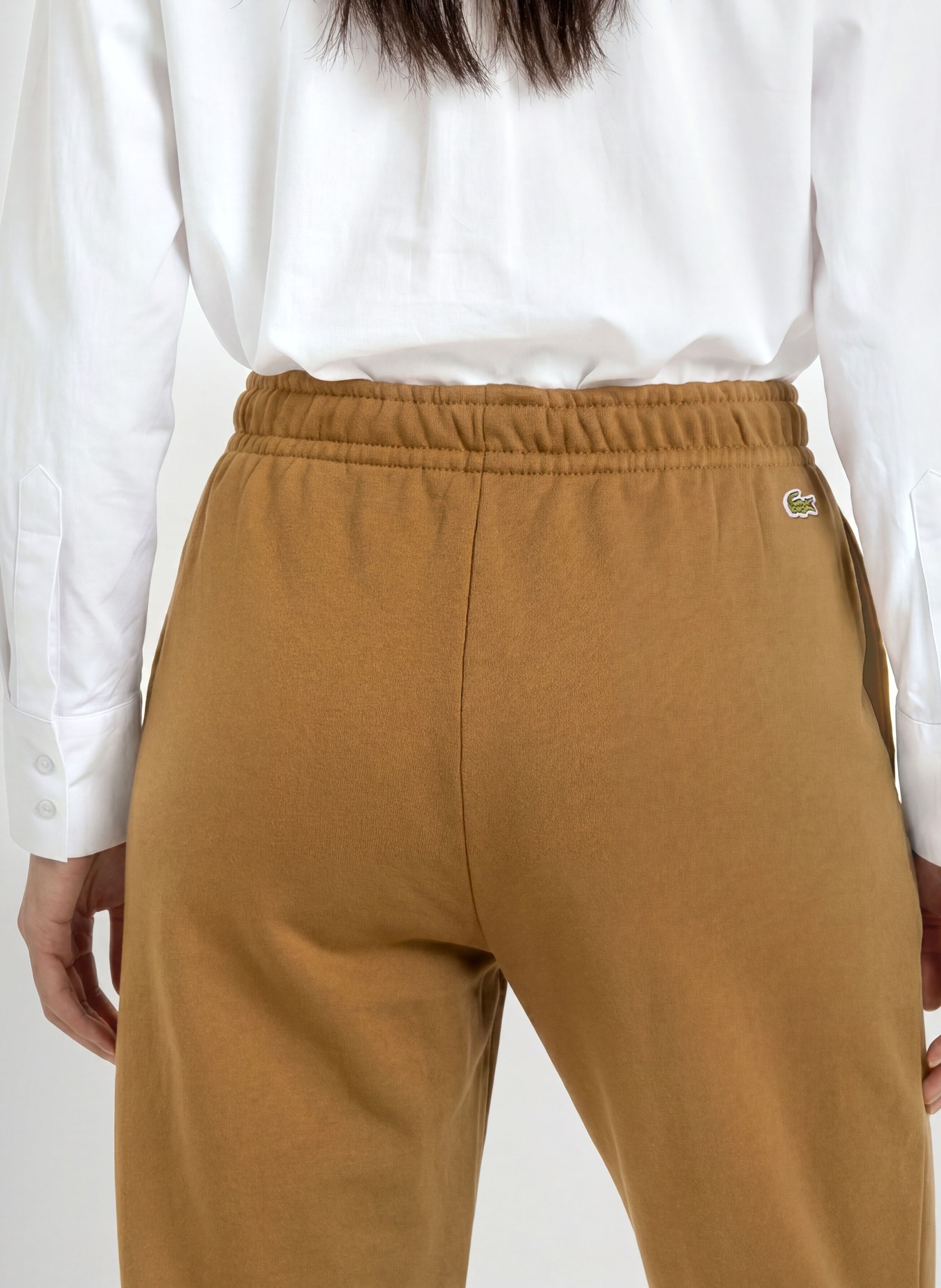LACOSTE Sweatpants: BEIGE