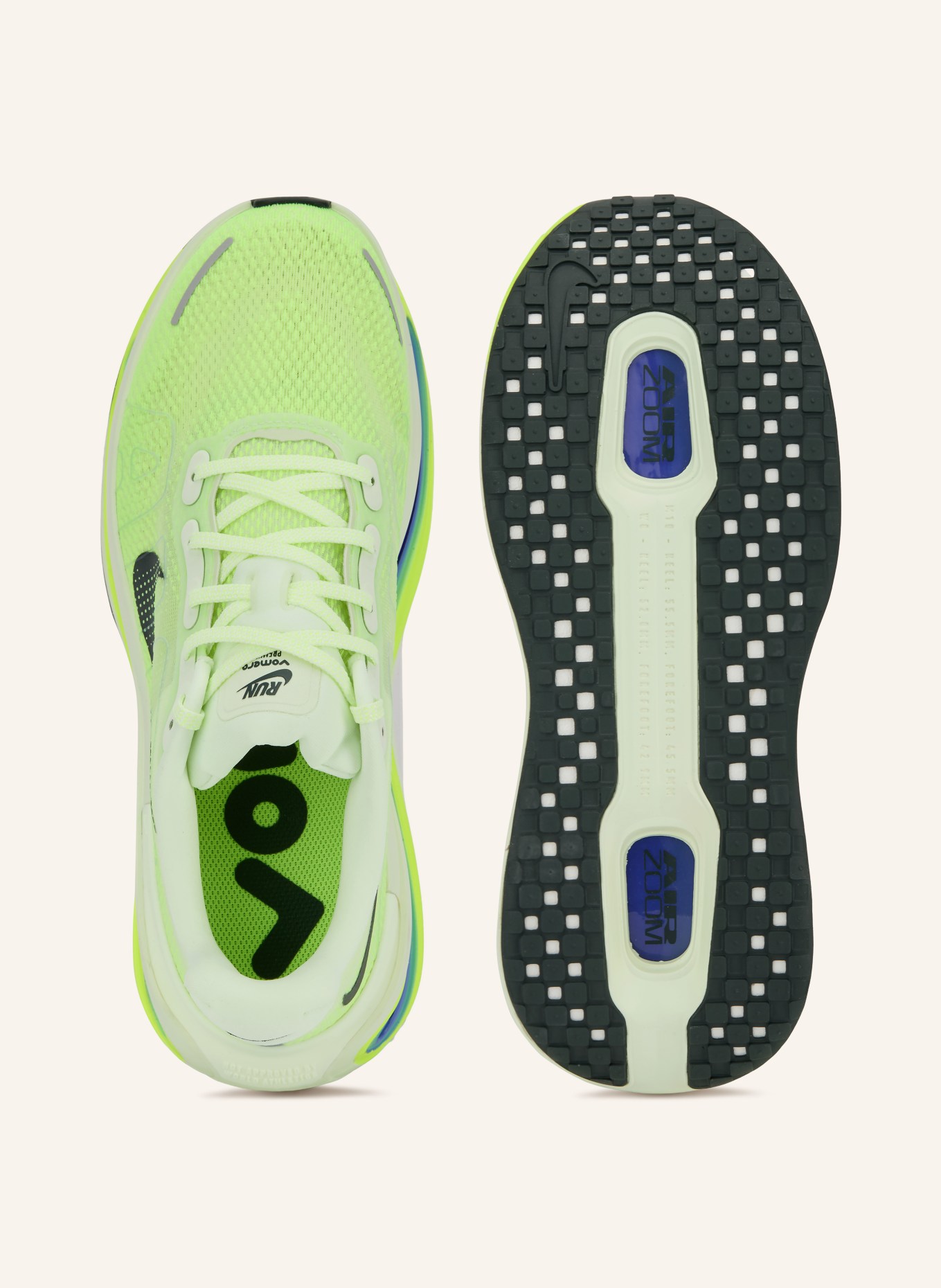 Nike Løbesko VOMERO PREMIUM: NEONGRØN / SORT