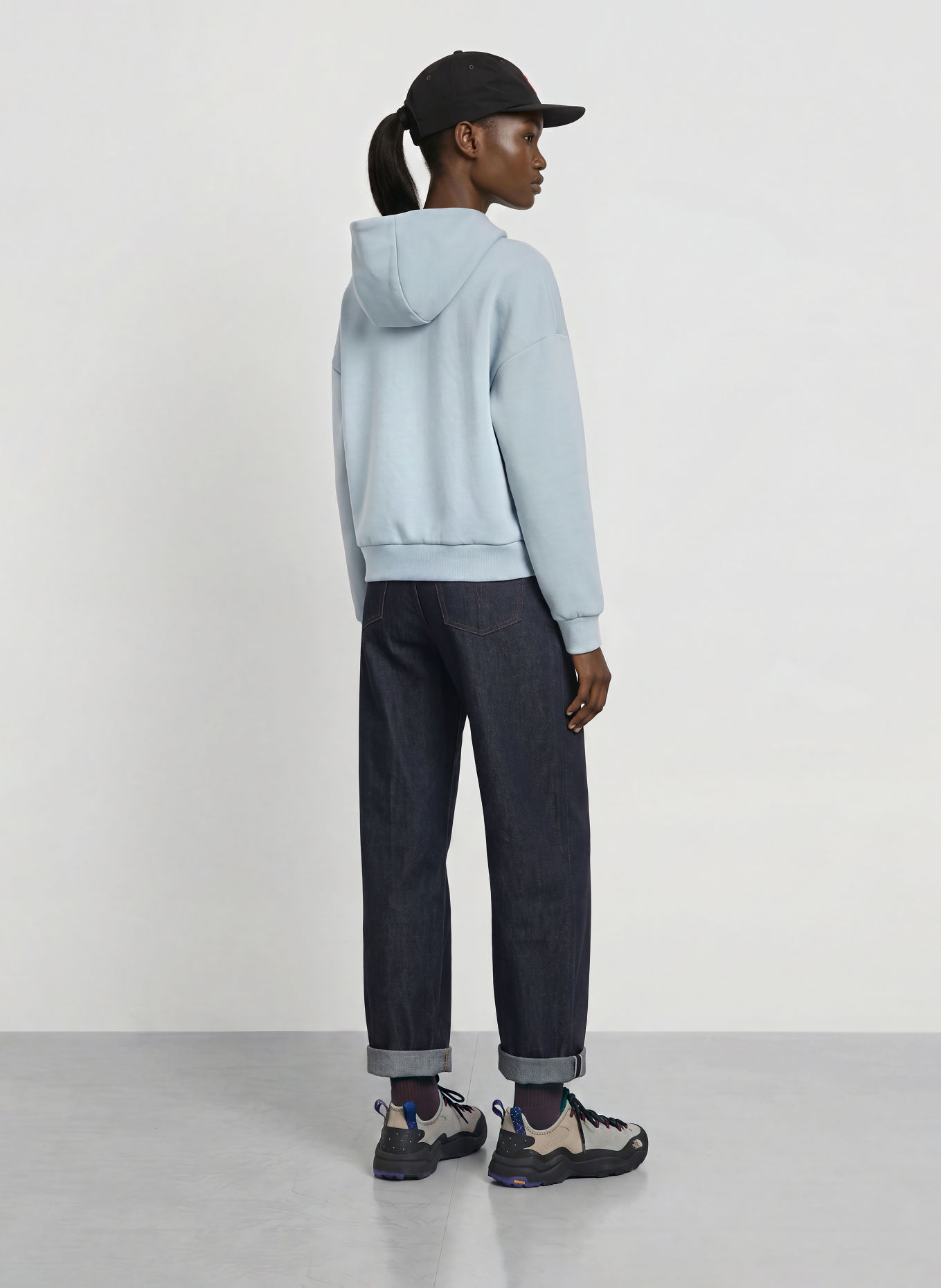 THE NORTH FACE Sweatjacke JAIDA: BLAUGRAU