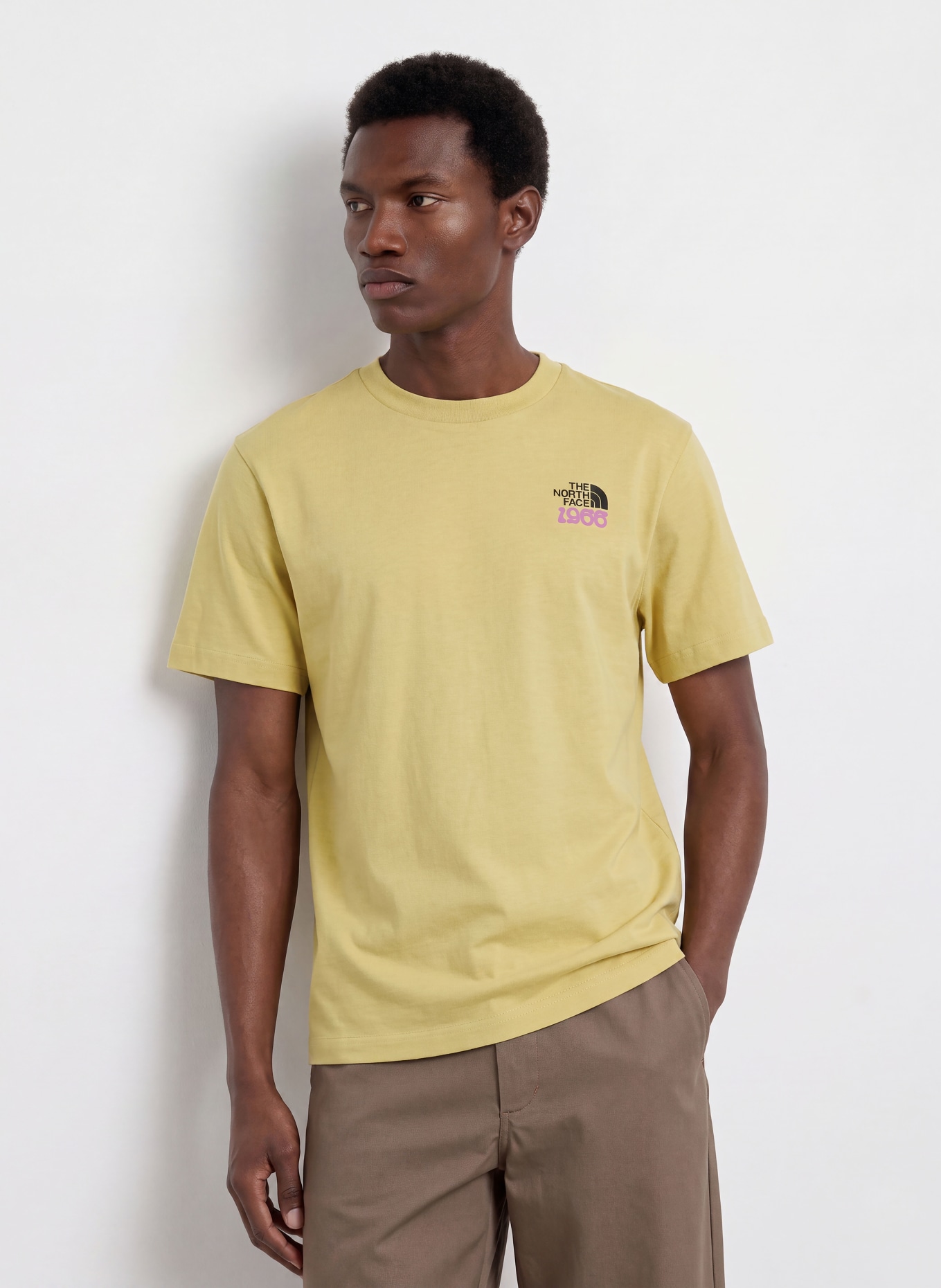 THE NORTH FACE T-shirt 1966 FLORA: LJUSGRÖN / LILA / SVART