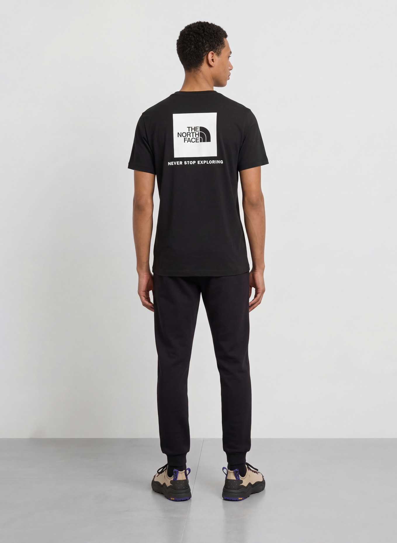 THE NORTH FACE T-Shirt EVOLUTION BOX: SCHWARZ