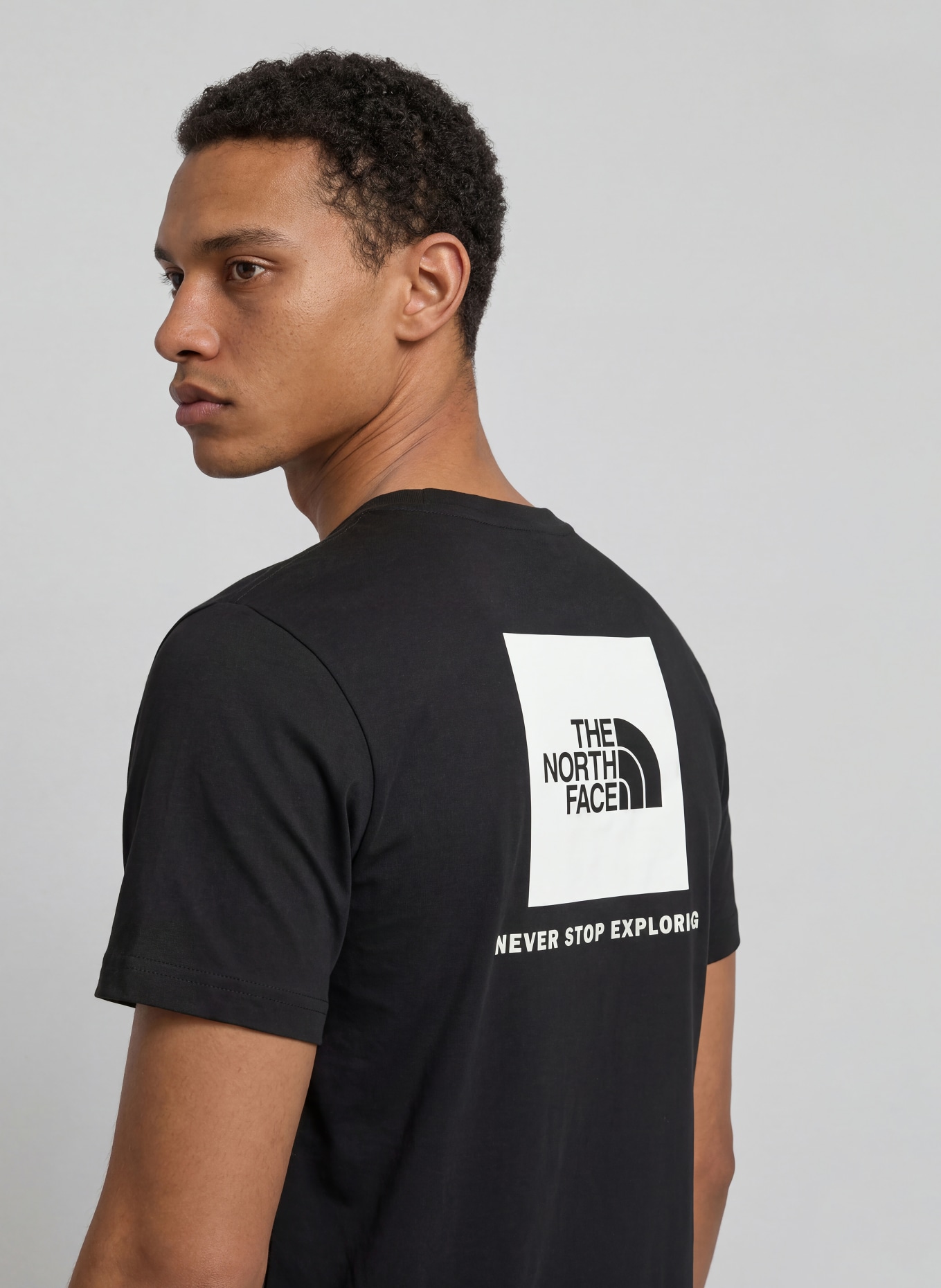 THE NORTH FACE T-Shirt EVOLUTION BOX: SCHWARZ