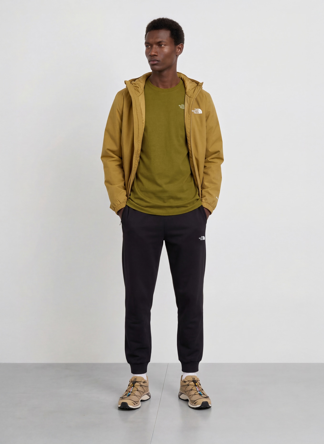 THE NORTH FACE T-Shirt EVOLUTION SIMPLE DOME: OLIV
