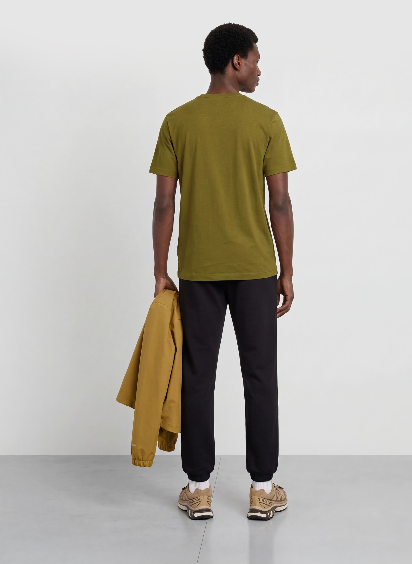 THE NORTH FACE T-Shirt EVOLUTION SIMPLE DOME: OLIV
