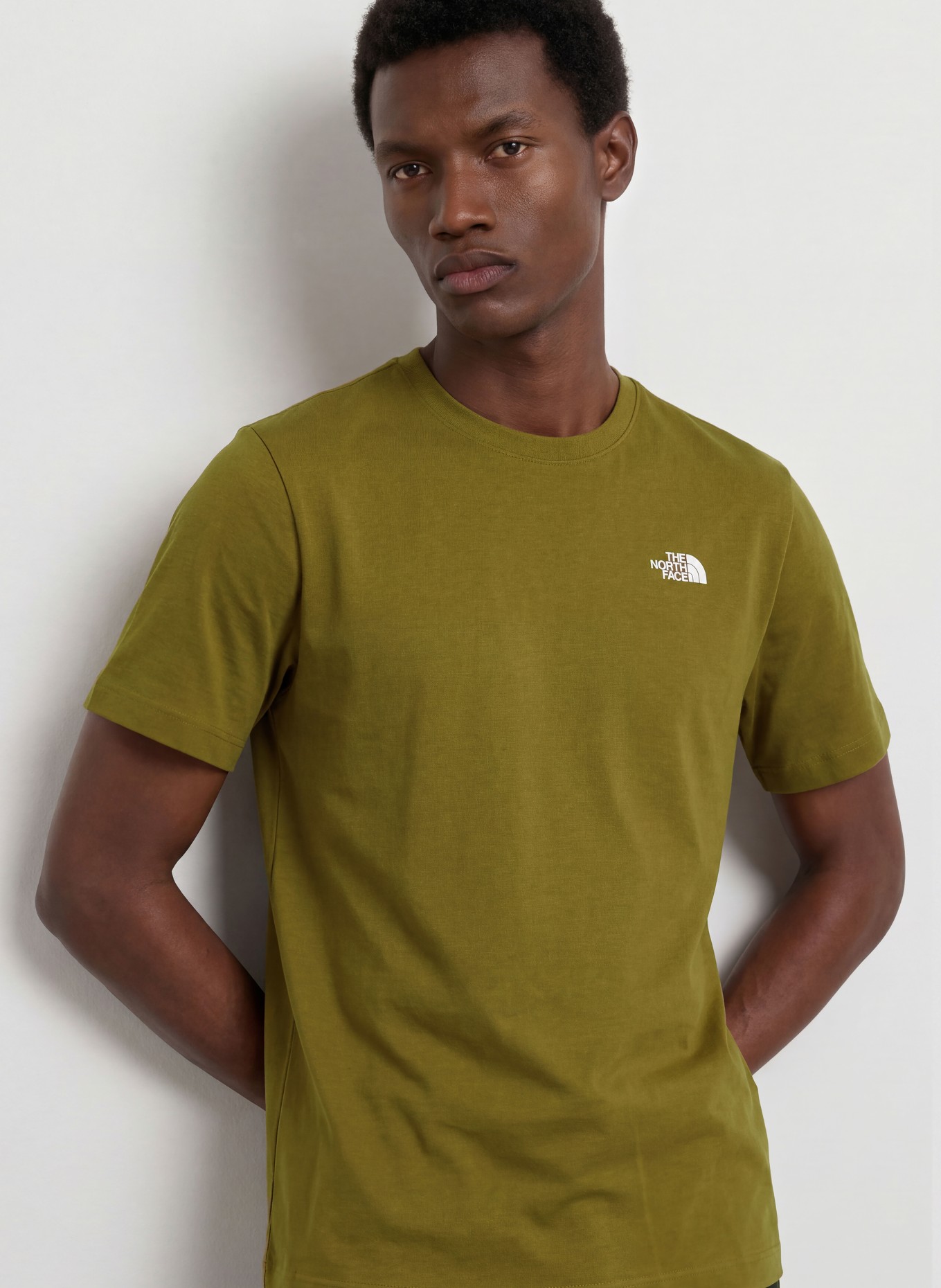 THE NORTH FACE T-Shirt EVOLUTION SIMPLE DOME: OLIV