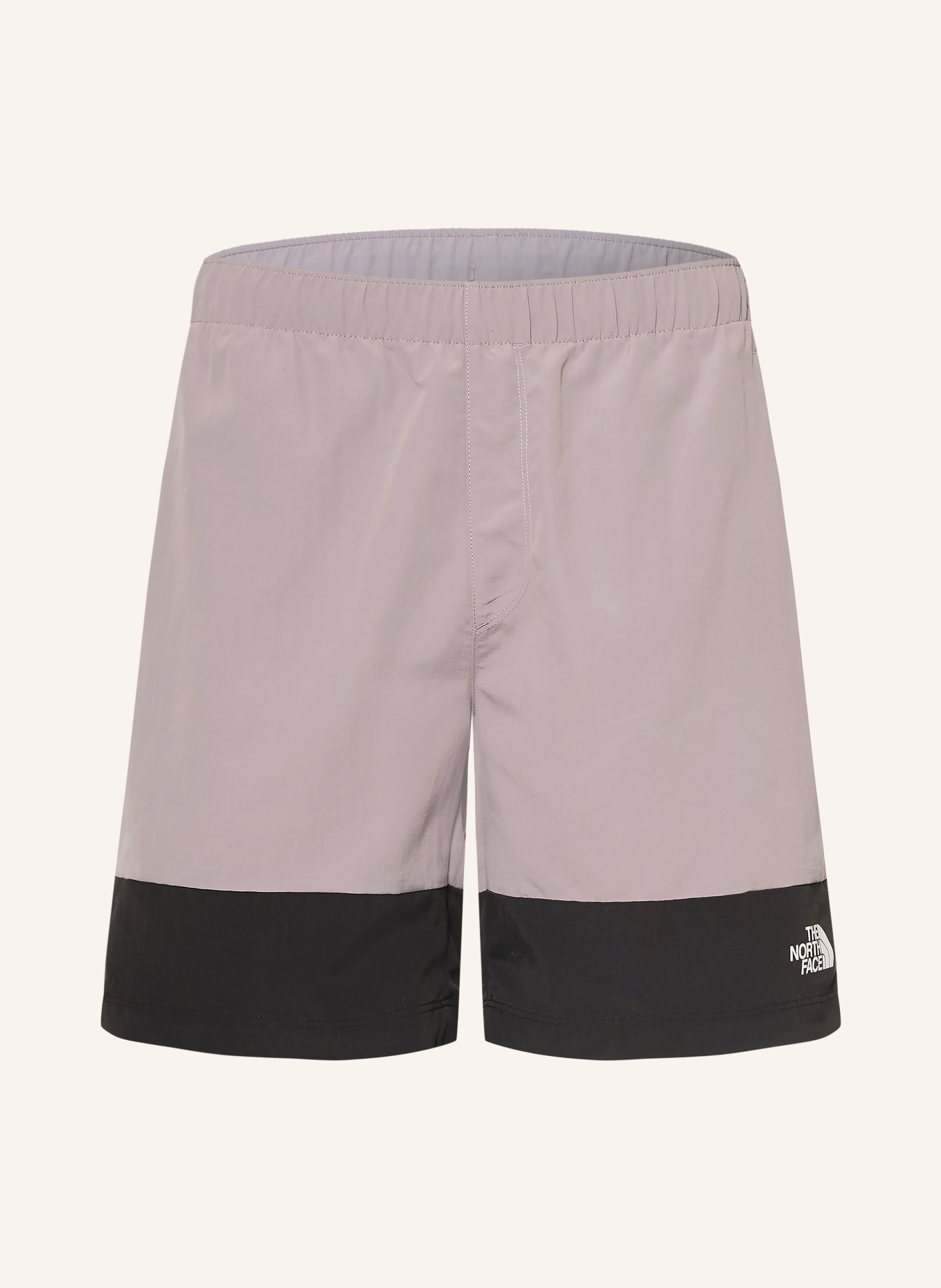 THE NORTH FACE 2-i-1-trekkingshorts LEYNAR: GRÅ / VIT / SVART