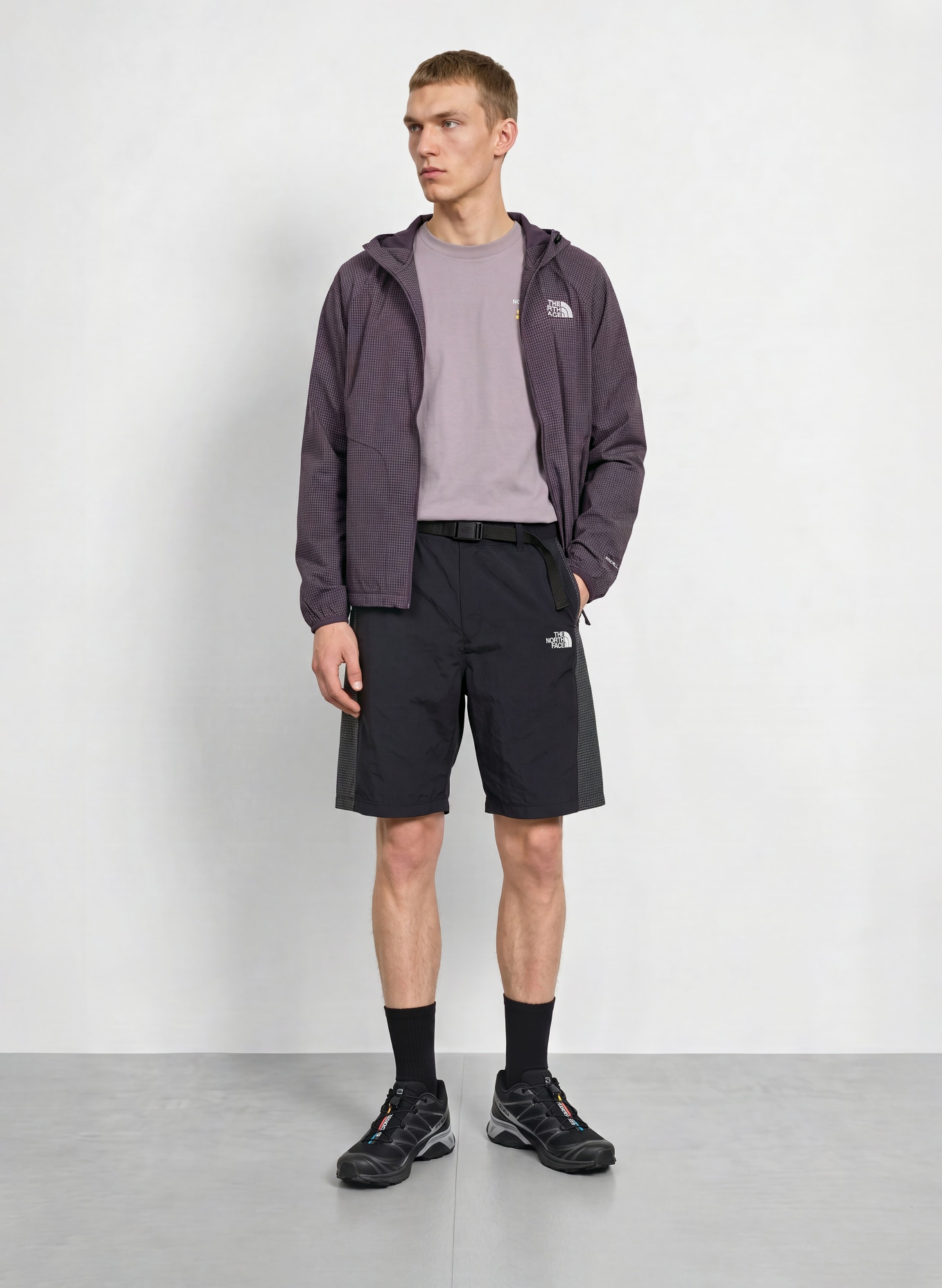 THE NORTH FACE Shorts NSE Loose Fit: SVART / VIT
