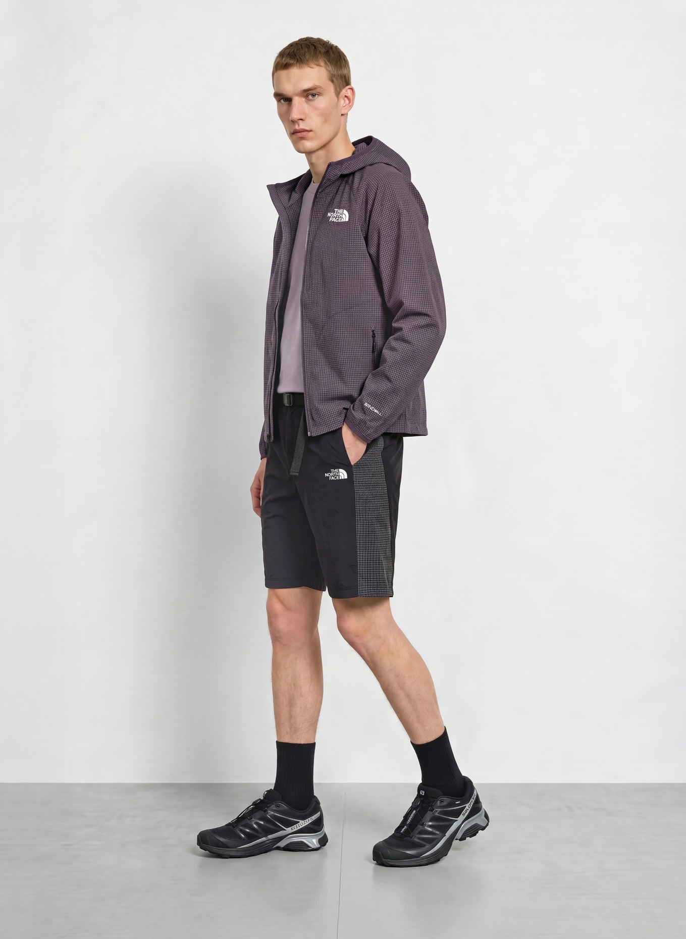 THE NORTH FACE Shorts NSE Loose Fit: SVART / VIT