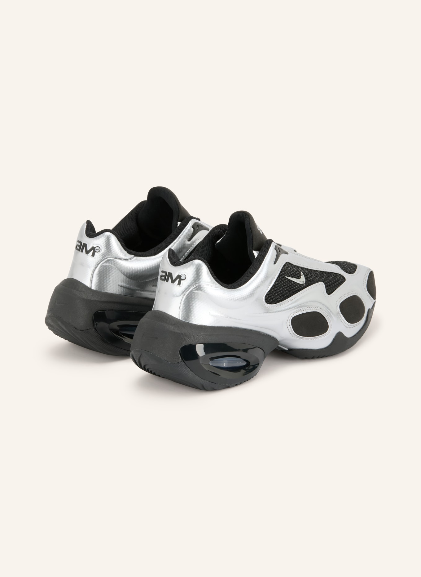 Nike AIR MAX MUSE Sneakers: BLACK / SILVER