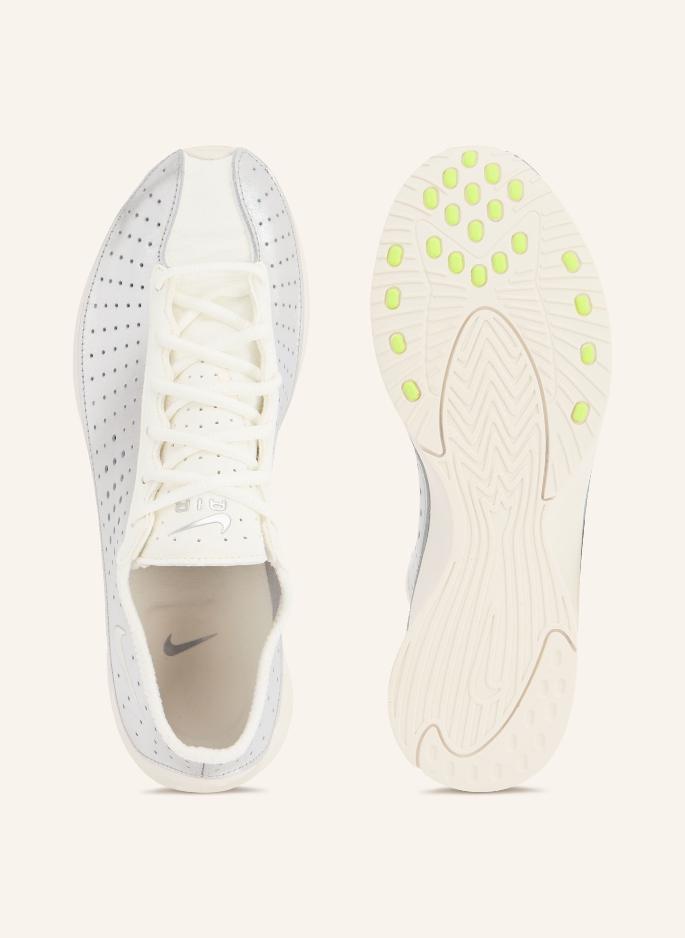 Nike Sneaker AIR SUPERFLY: ZILVER / WIT