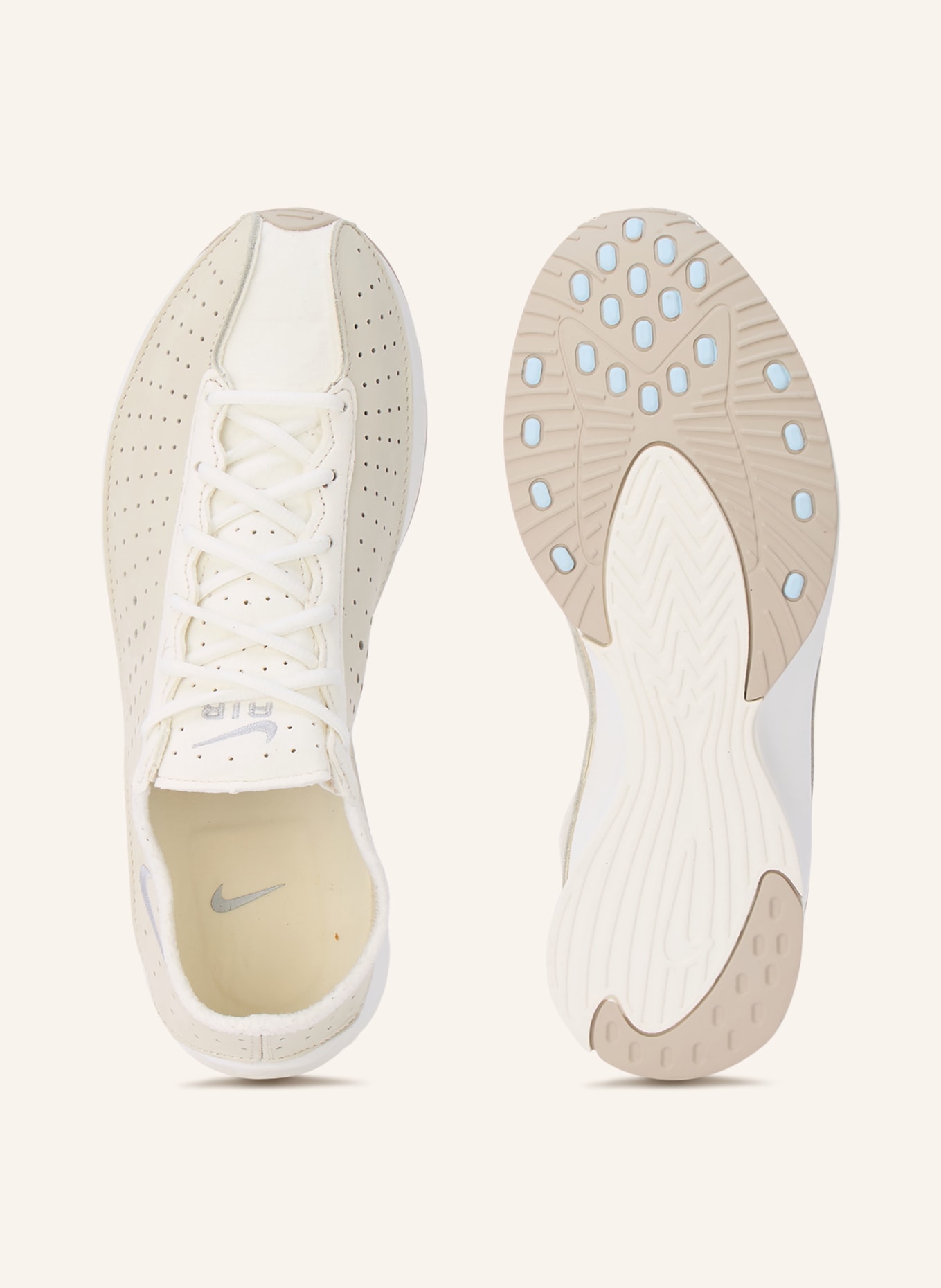 Nike Buty sportowe AIR SUPERFLY: ECRU / BEŻOWY / SZARY