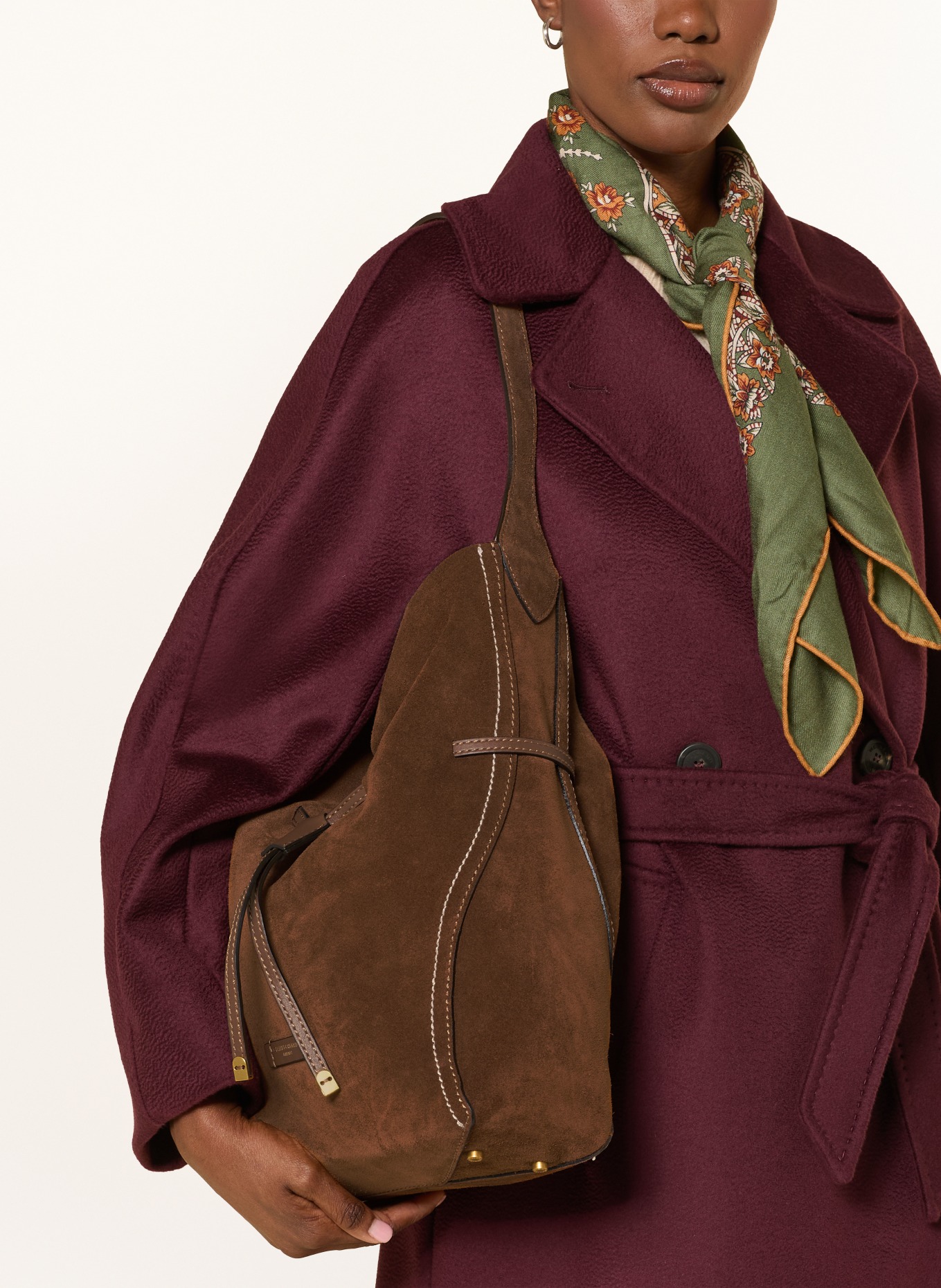 GIANNI CHIARINI Tas SIENNA: COGNAC / GOUD