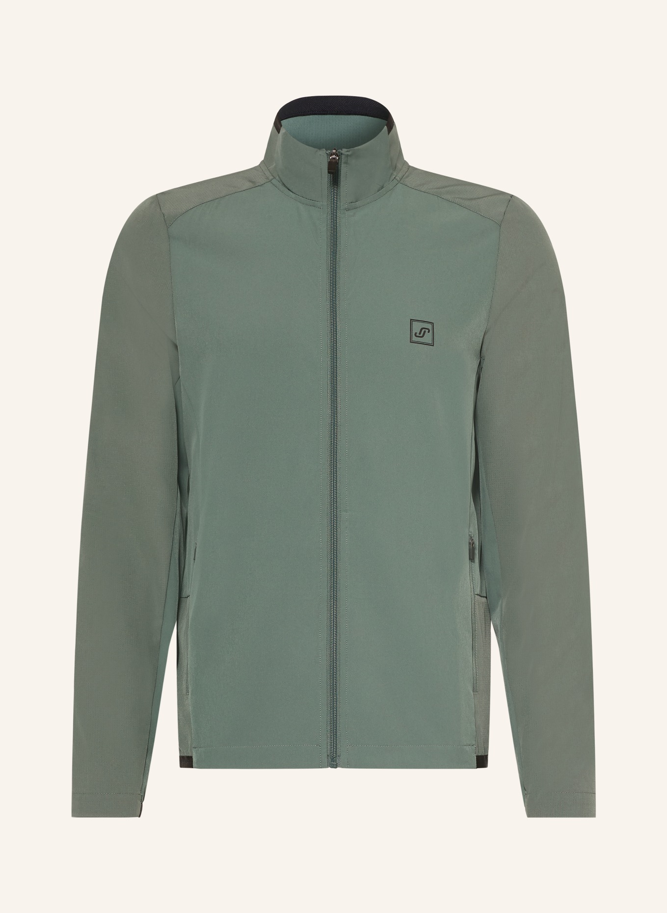 JOY sportswear Funktionsjacke TILAN im Materialmix: GRÜN
