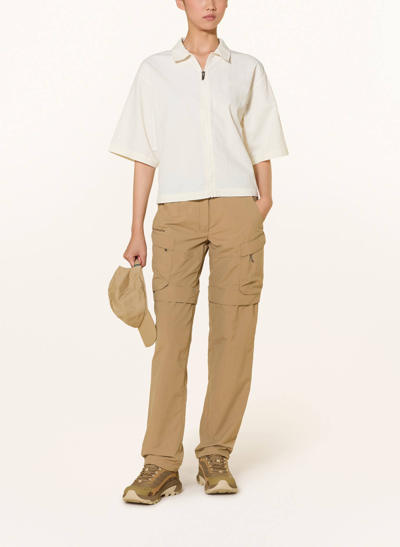 VAUDE Afritsbroek NEYLAND: BEIGE