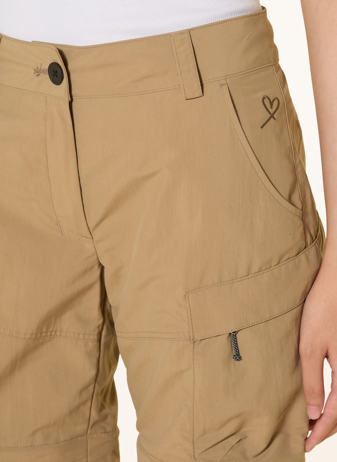 VAUDE Afritsbroek NEYLAND: BEIGE