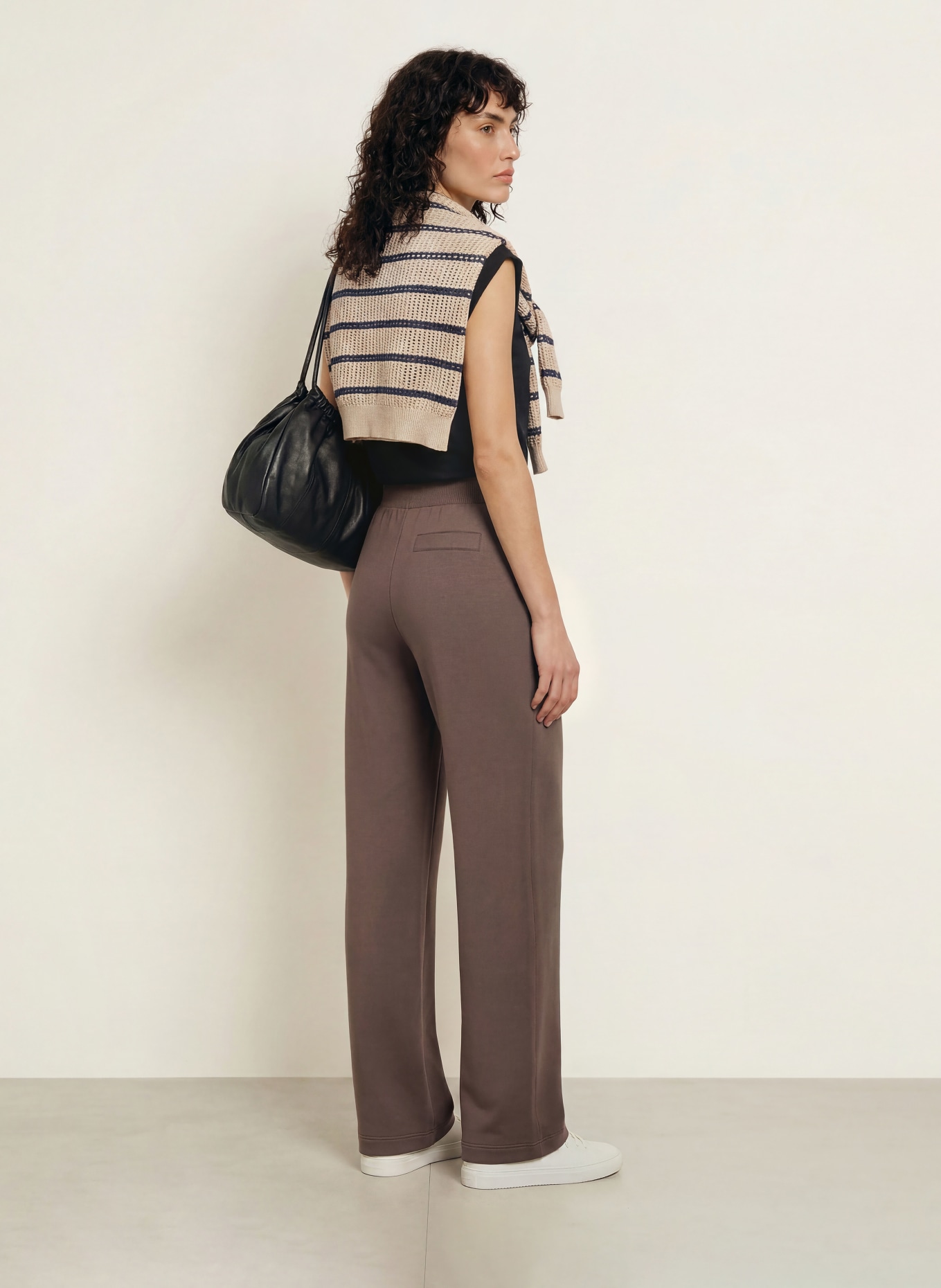 REISS Joggingbroek LANEY: MARRON FONCÉ