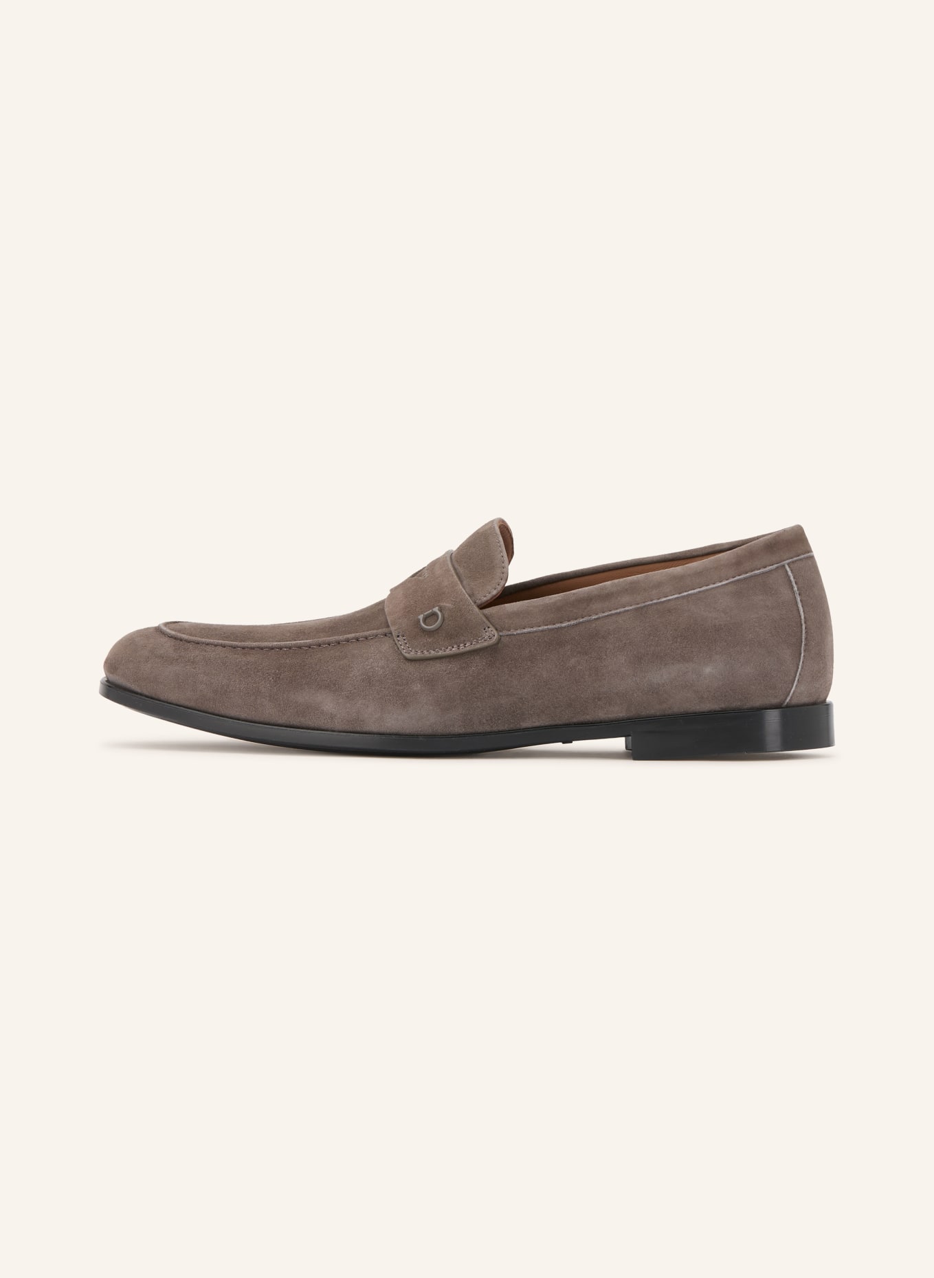 FERRAGAMO Penny loafers: SZARY