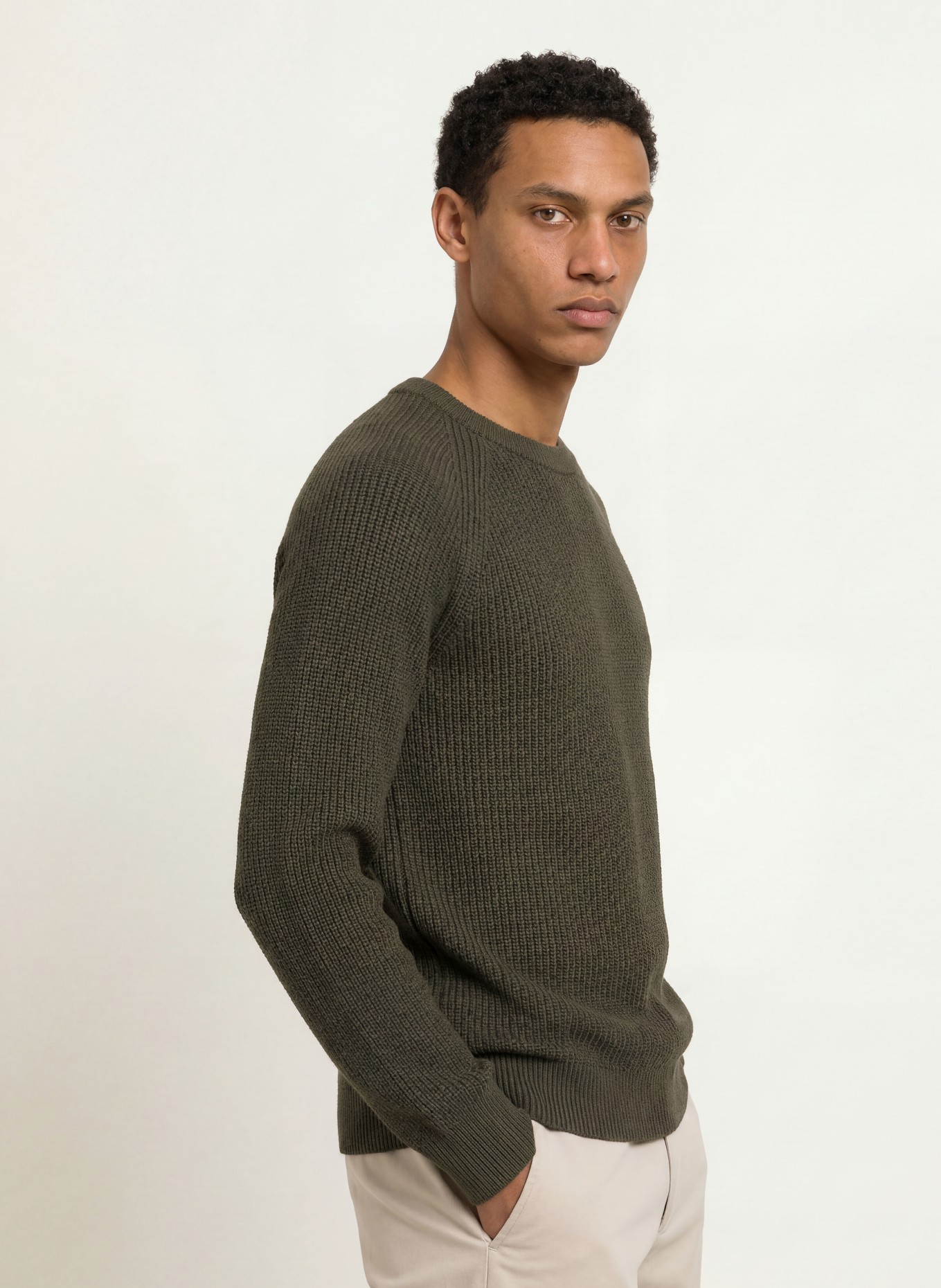 NOWADAYS Sweter: KHAKI