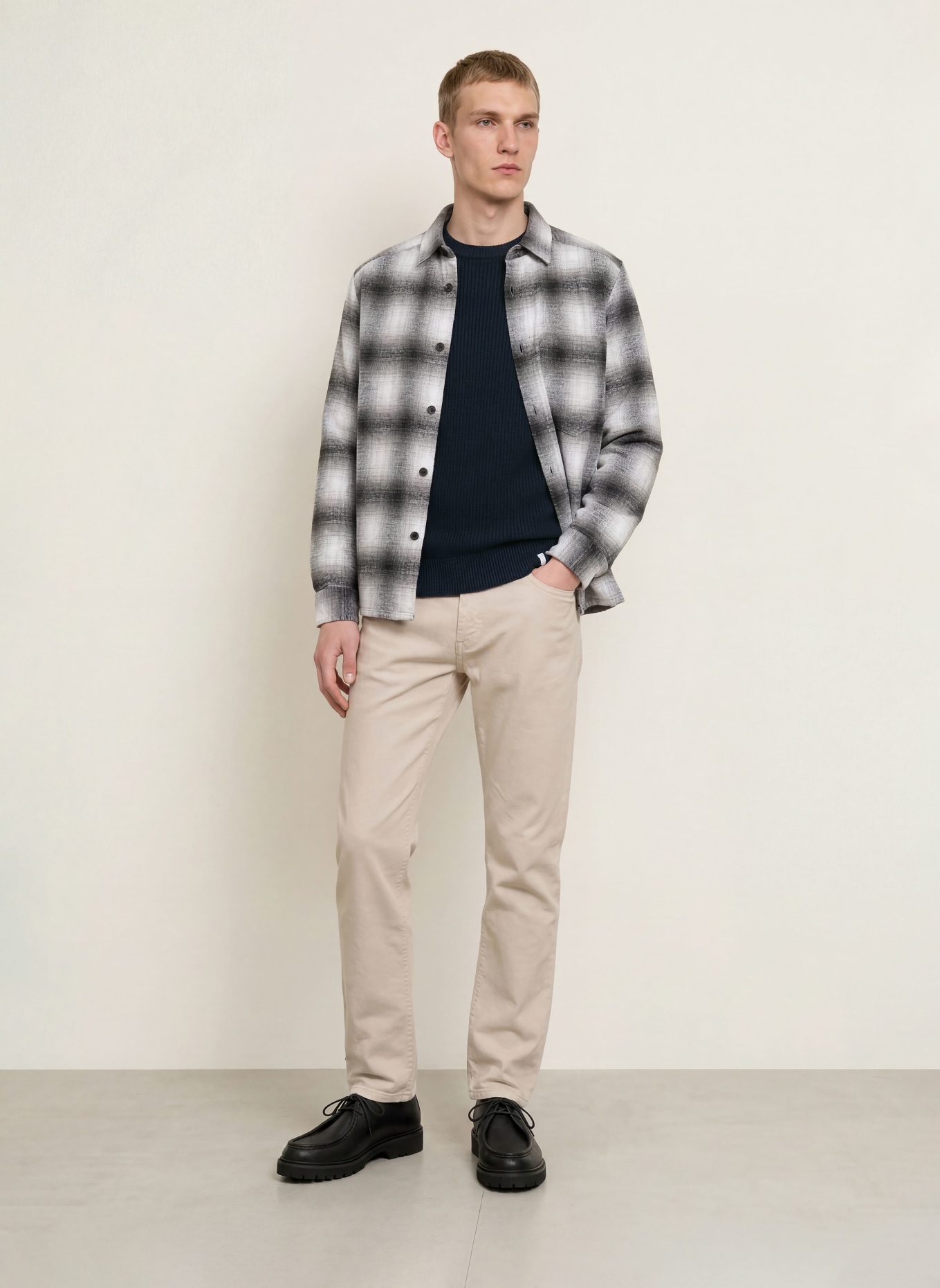 NOWADAYS Sweter: GRANATOWY