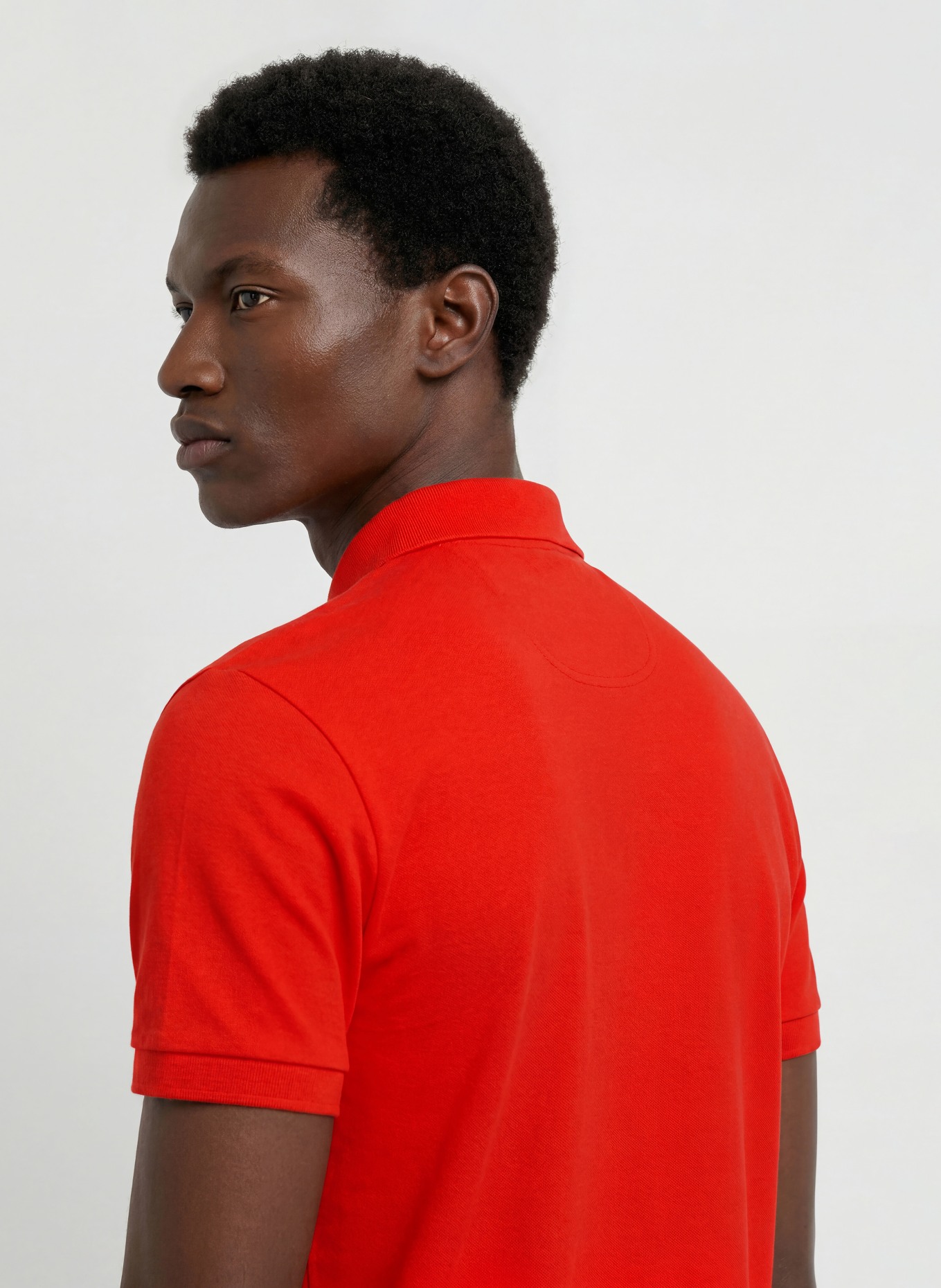 BOSS Tricou polo din piqué PIO: ROȘU