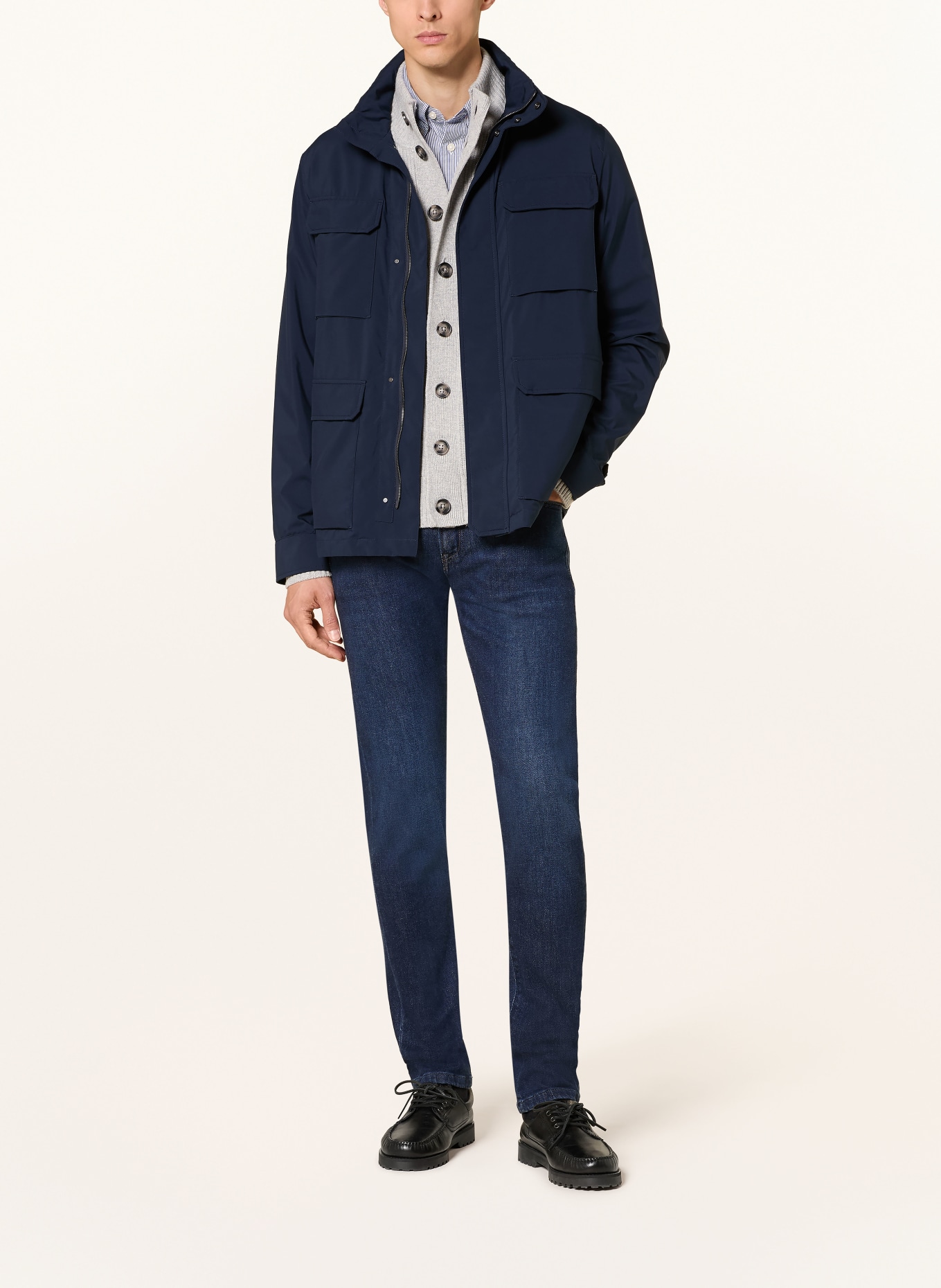 PAUL & SHARK Veste de terrain: BLEU FONCÉ