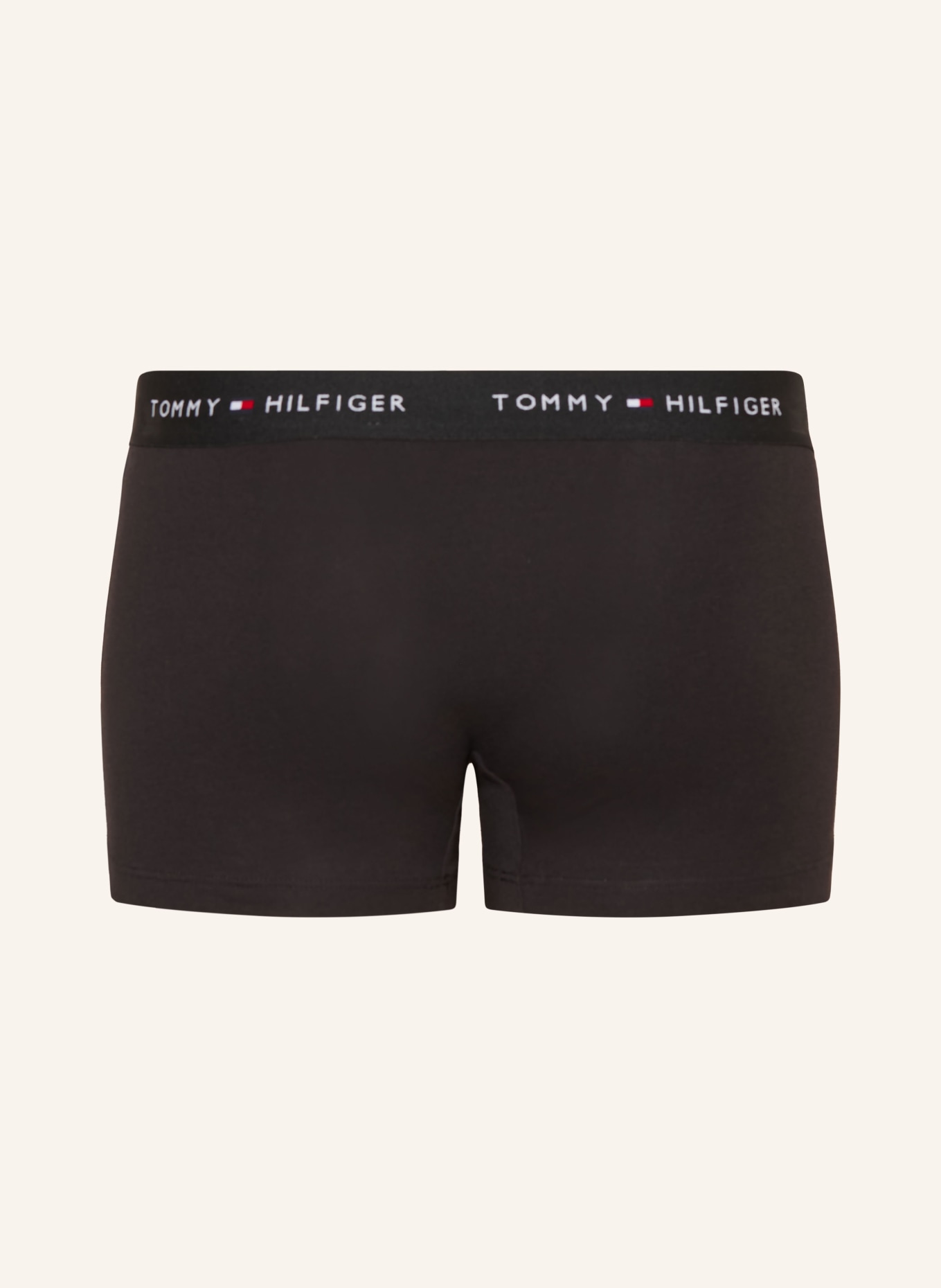 TOMMY HILFIGER 3er-Pack Boxershorts: SCHWARZ / GRÜN / BLAU