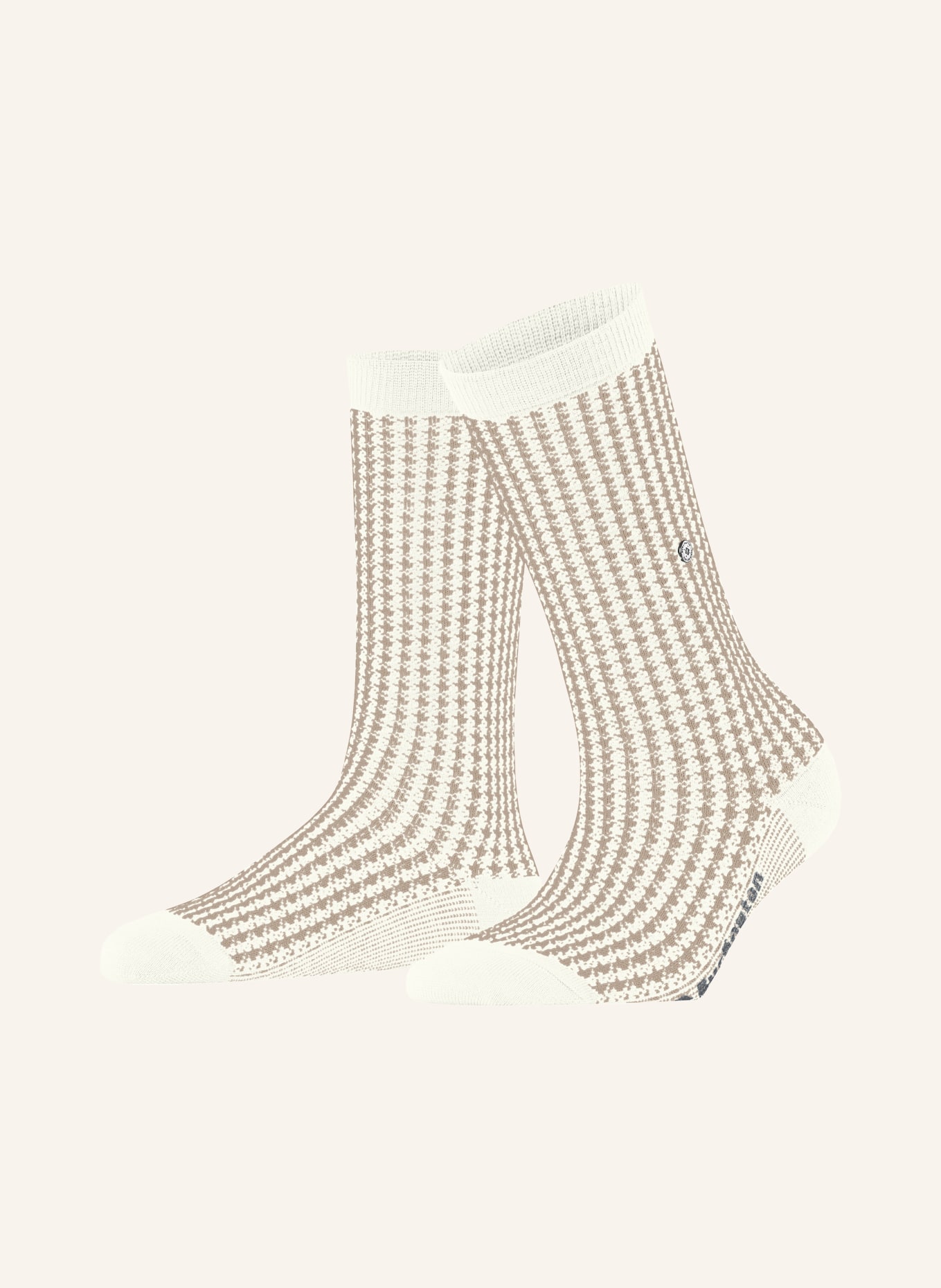 Burlington PEPITA socks: 2040 off-white