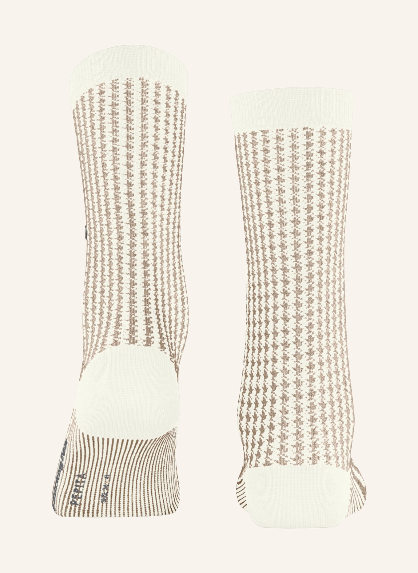 Burlington PEPITA socks: 2040 off-white