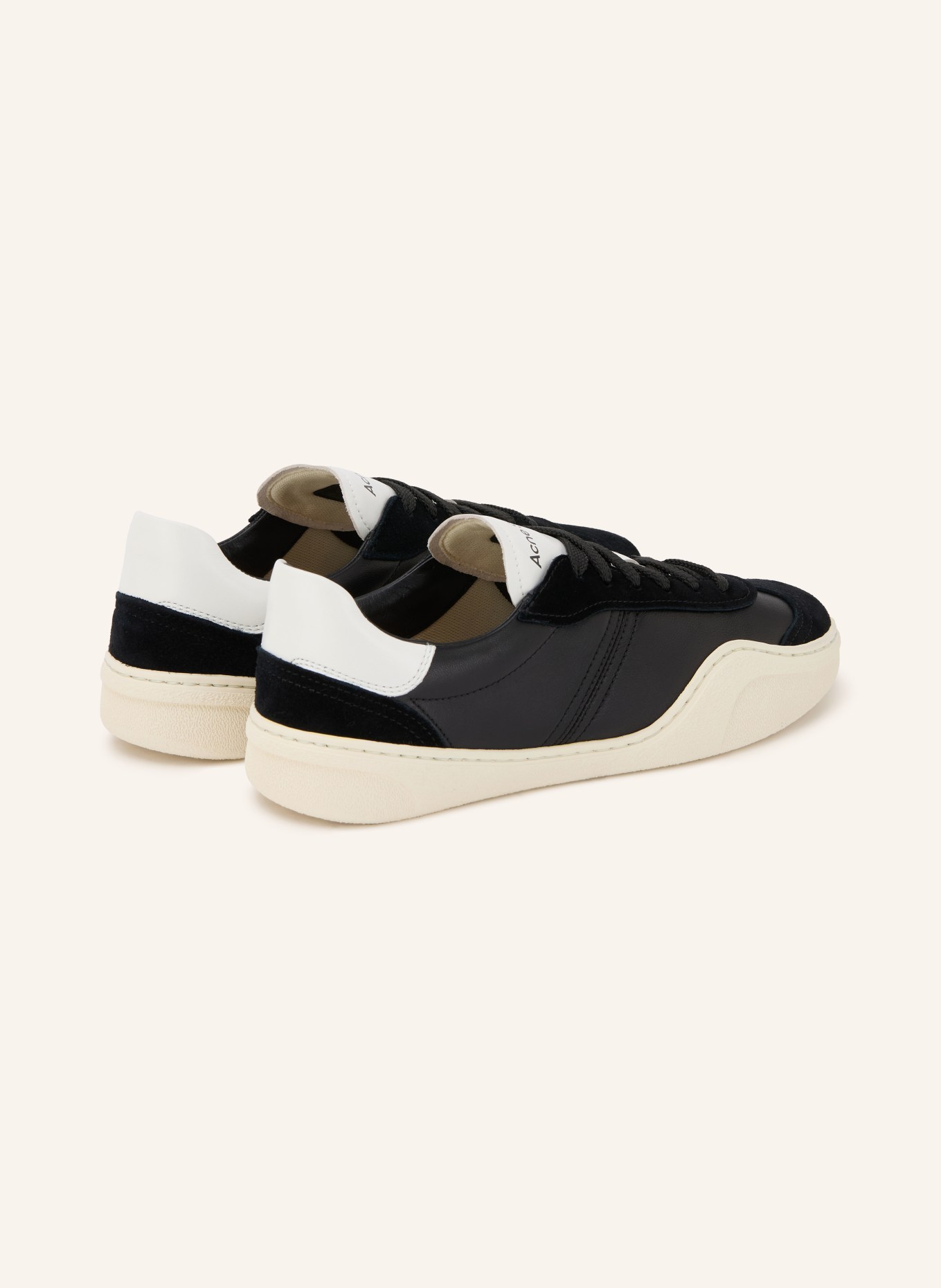 Acne Studios Baskets BARS DRAGO: NOIR / BLANC