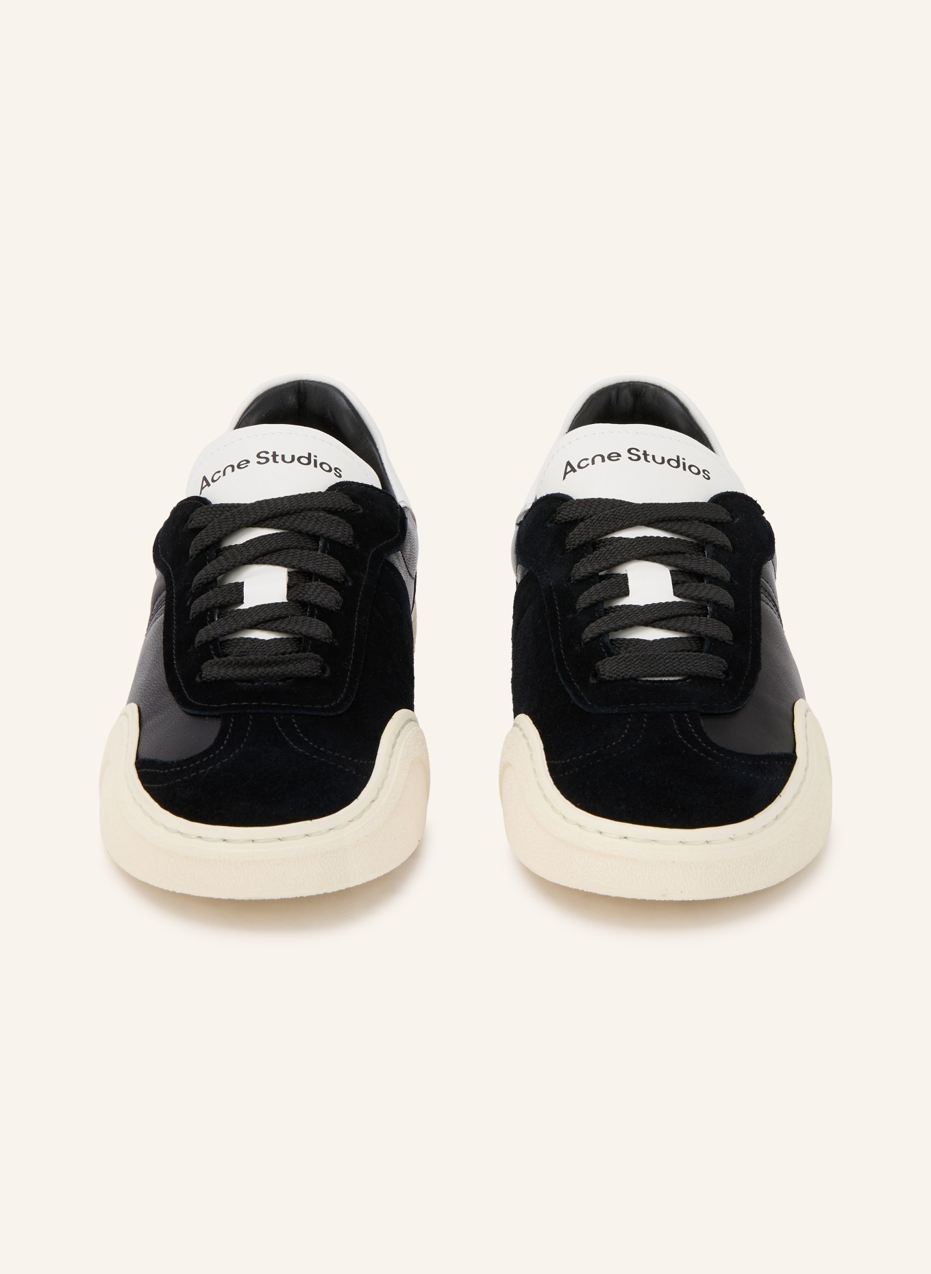 Acne Studios Baskets BARS DRAGO: NOIR / BLANC