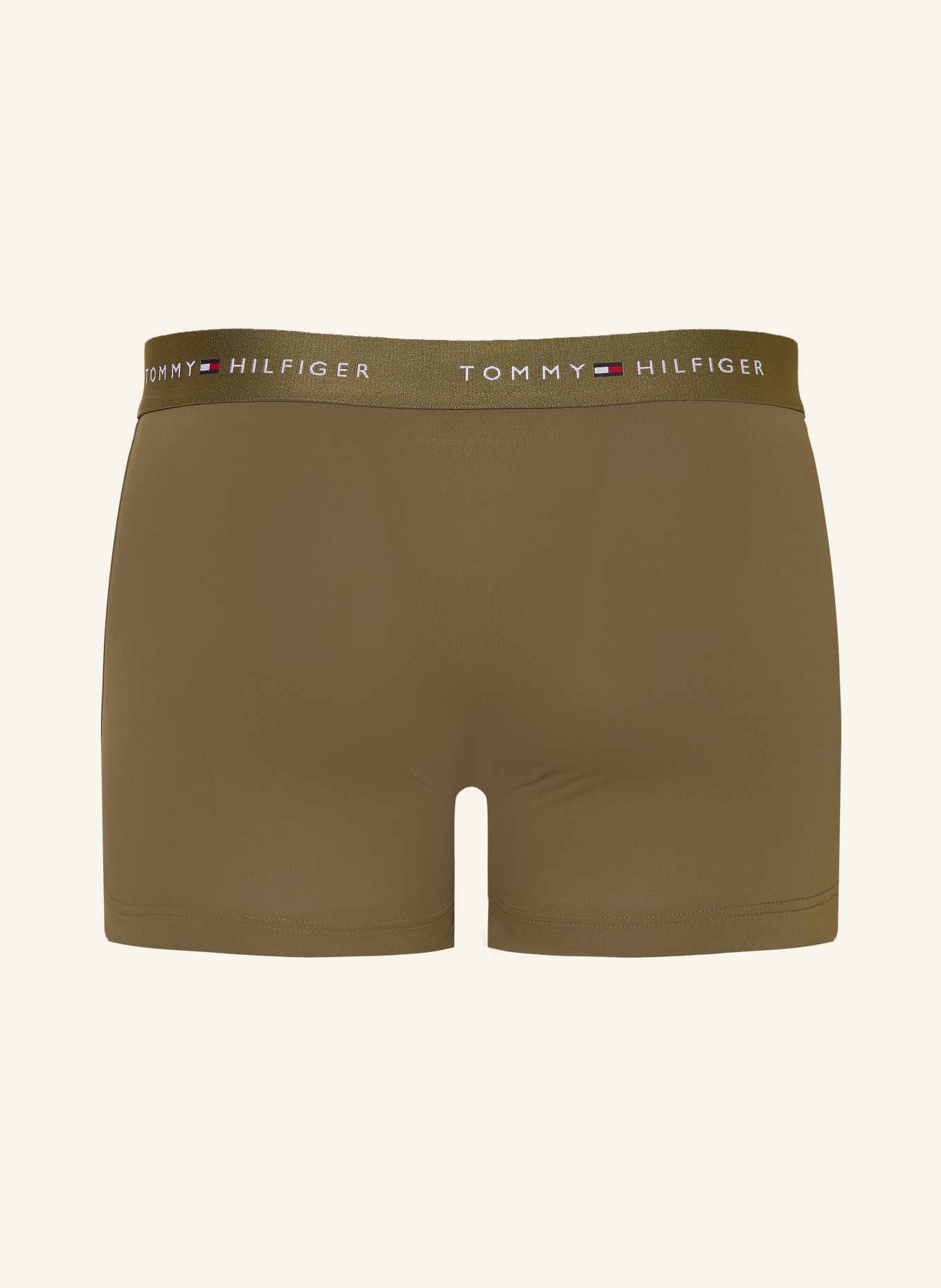 TOMMY HILFIGER 3-pak bokserek: OLIWKOWY / CZIEMNOSZARY / CZARNY