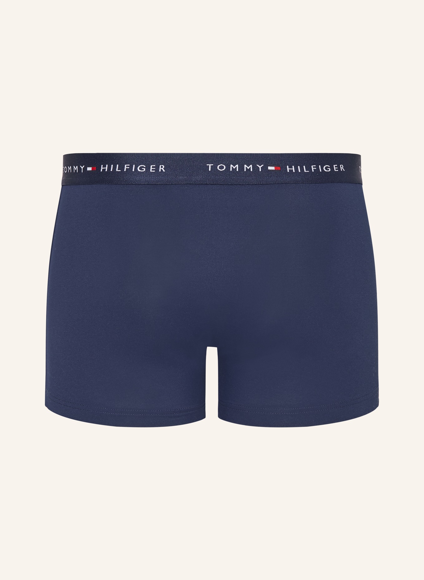 TOMMY HILFIGER 3-pack boxershorts: DONKERBLAUW