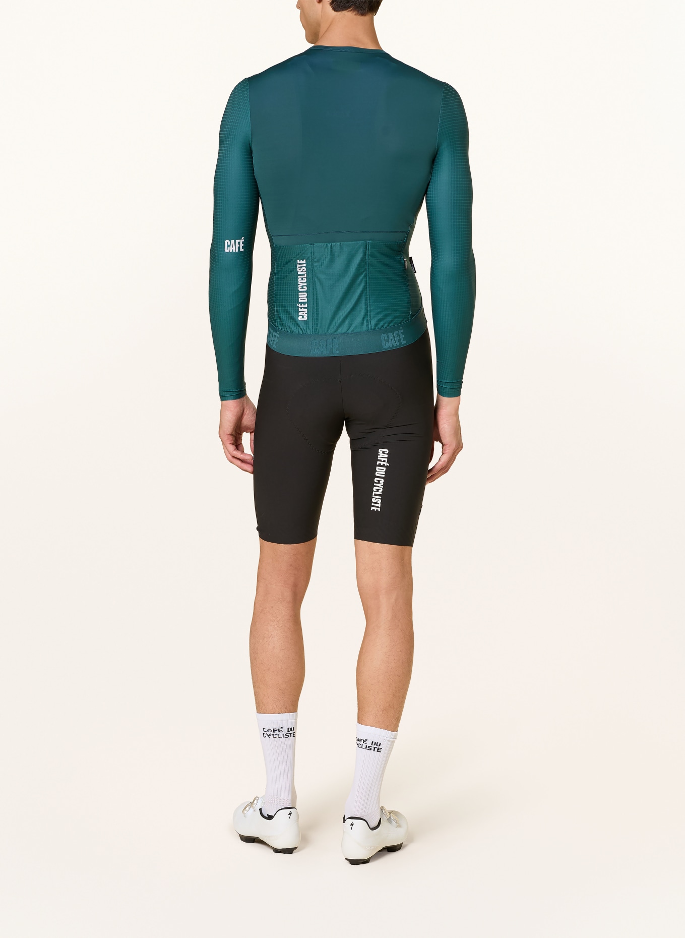 CAFÉ DU CYCLISTE Cykelströja ANDREA: PETROL