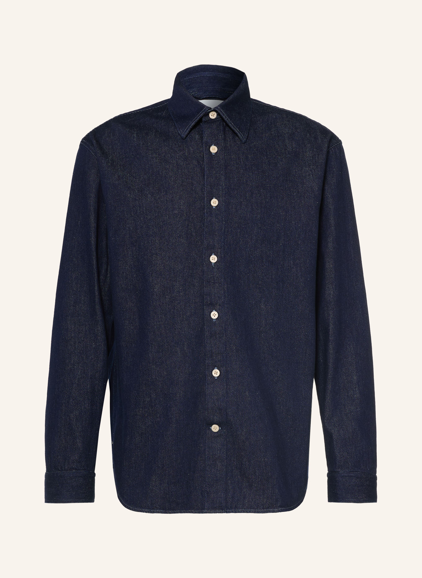 NN.07 Jeanshemd CASPER Regular Fit: DUNKELBLAU