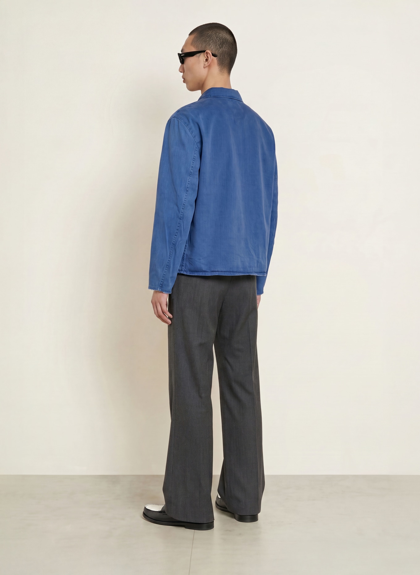 COLE BUXTON Jeans-Overjacket: BLAU