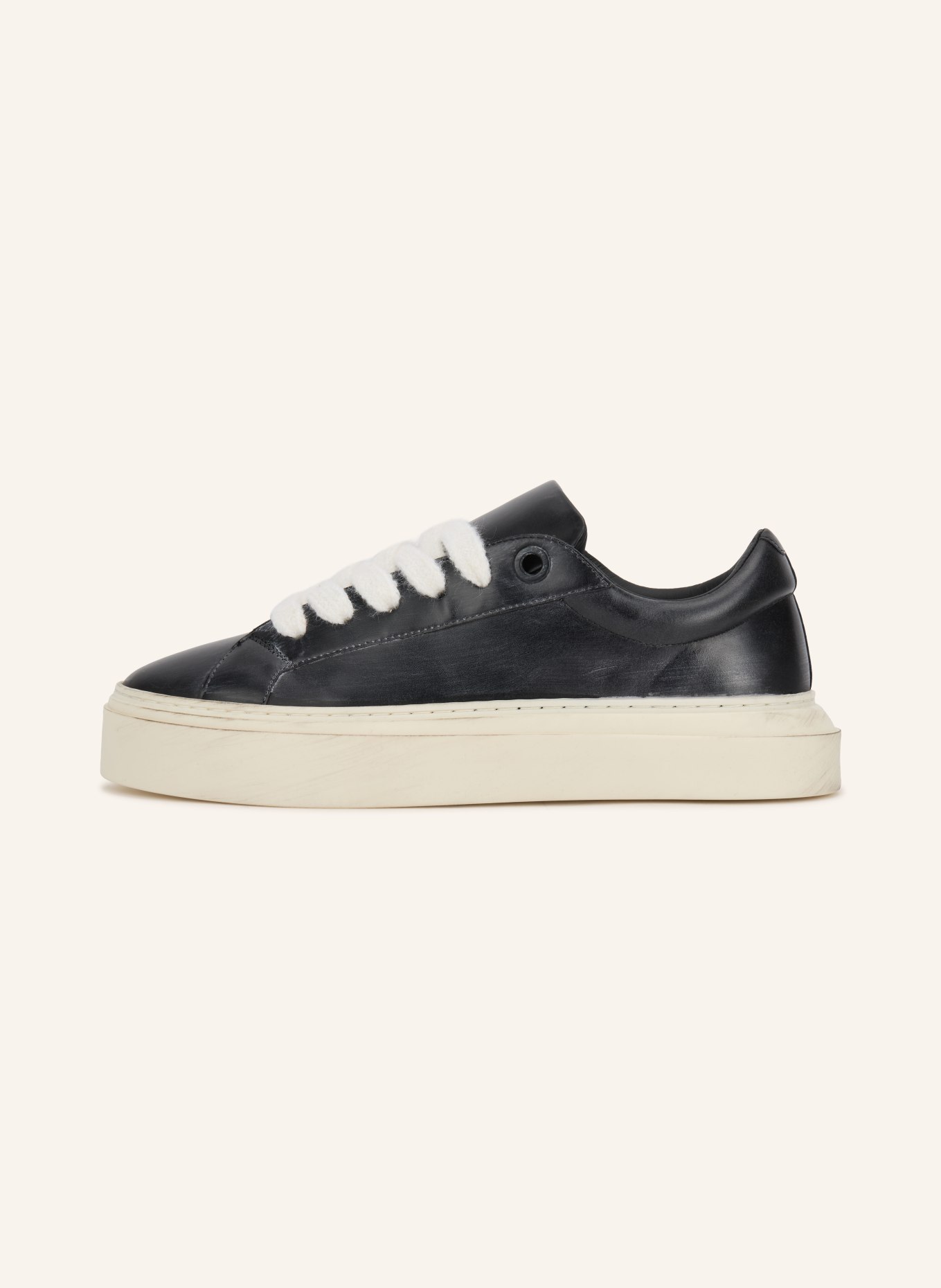 COLE BUXTON Sneaker THE WILSON SNEAKER: SCHWARZ / WEISS