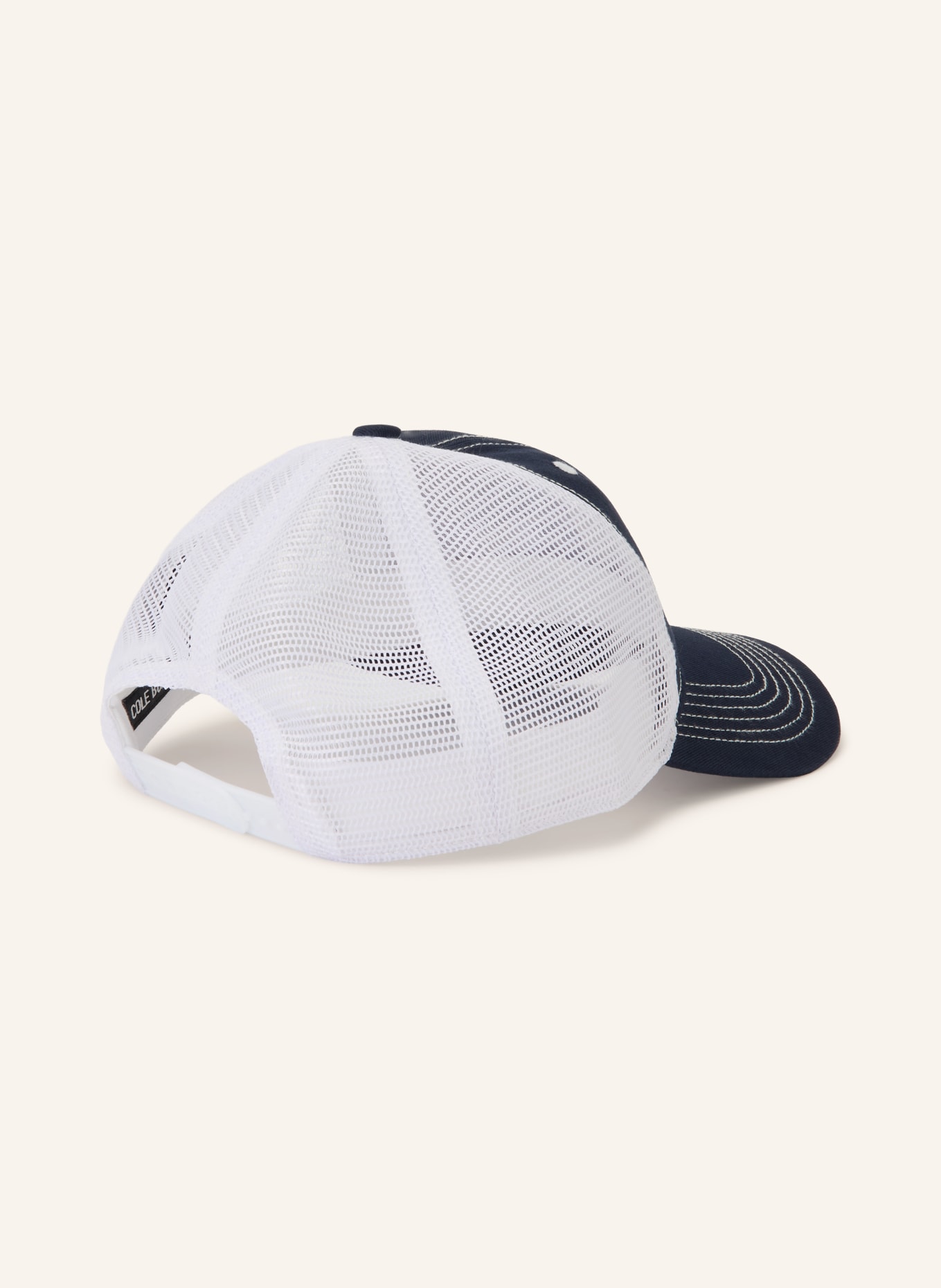 COLE BUXTON Cap DAD: DUNKELBLAU / WEISS