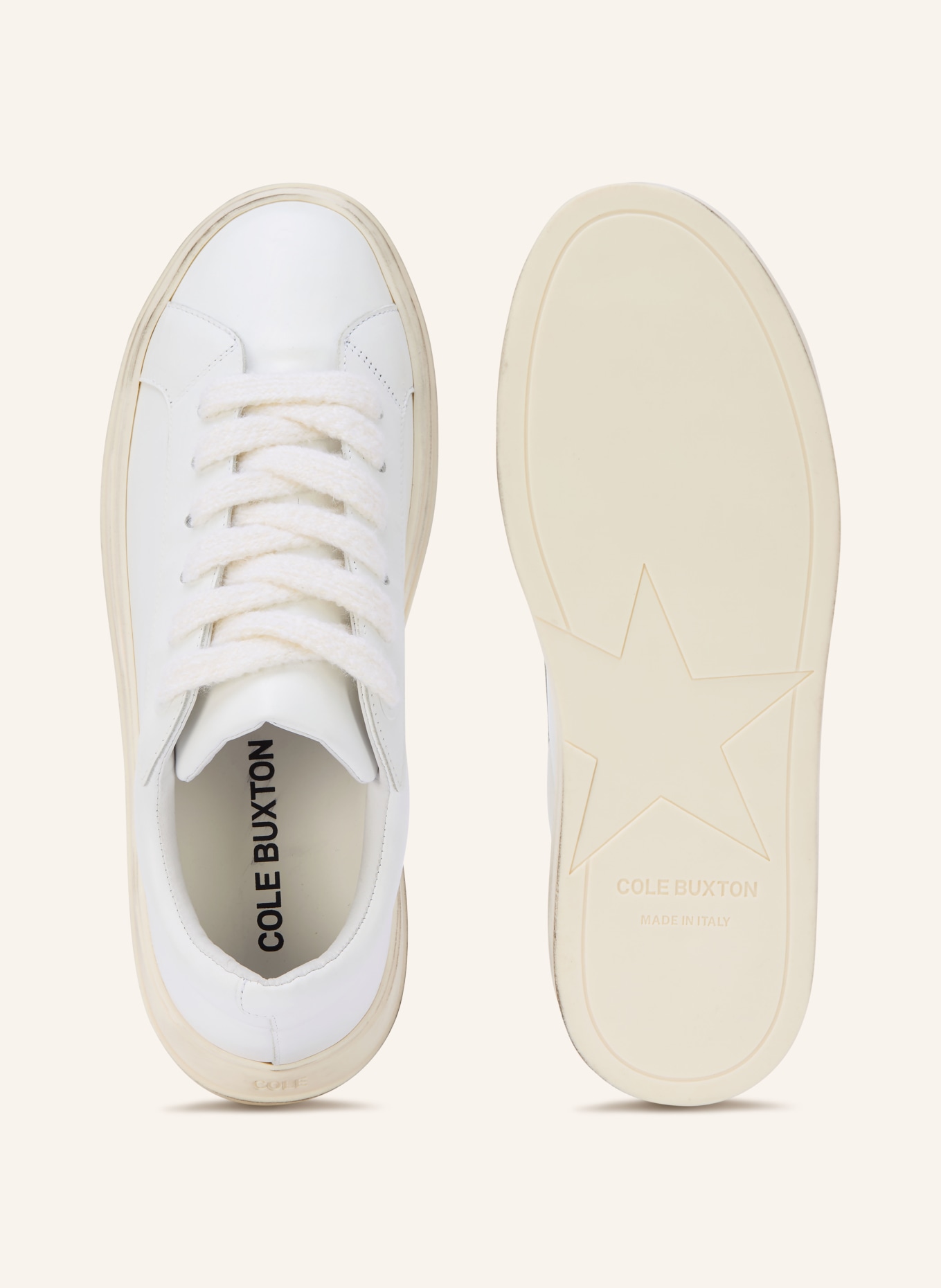 COLE BUXTON Sneaker THE WILSON: WEISS