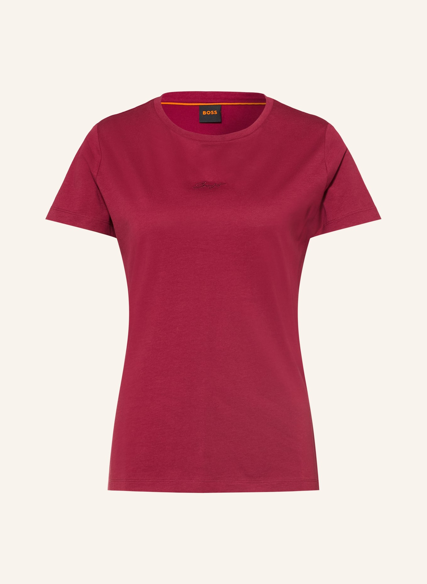 BOSS T-shirt ELOVE: FUCHSIA