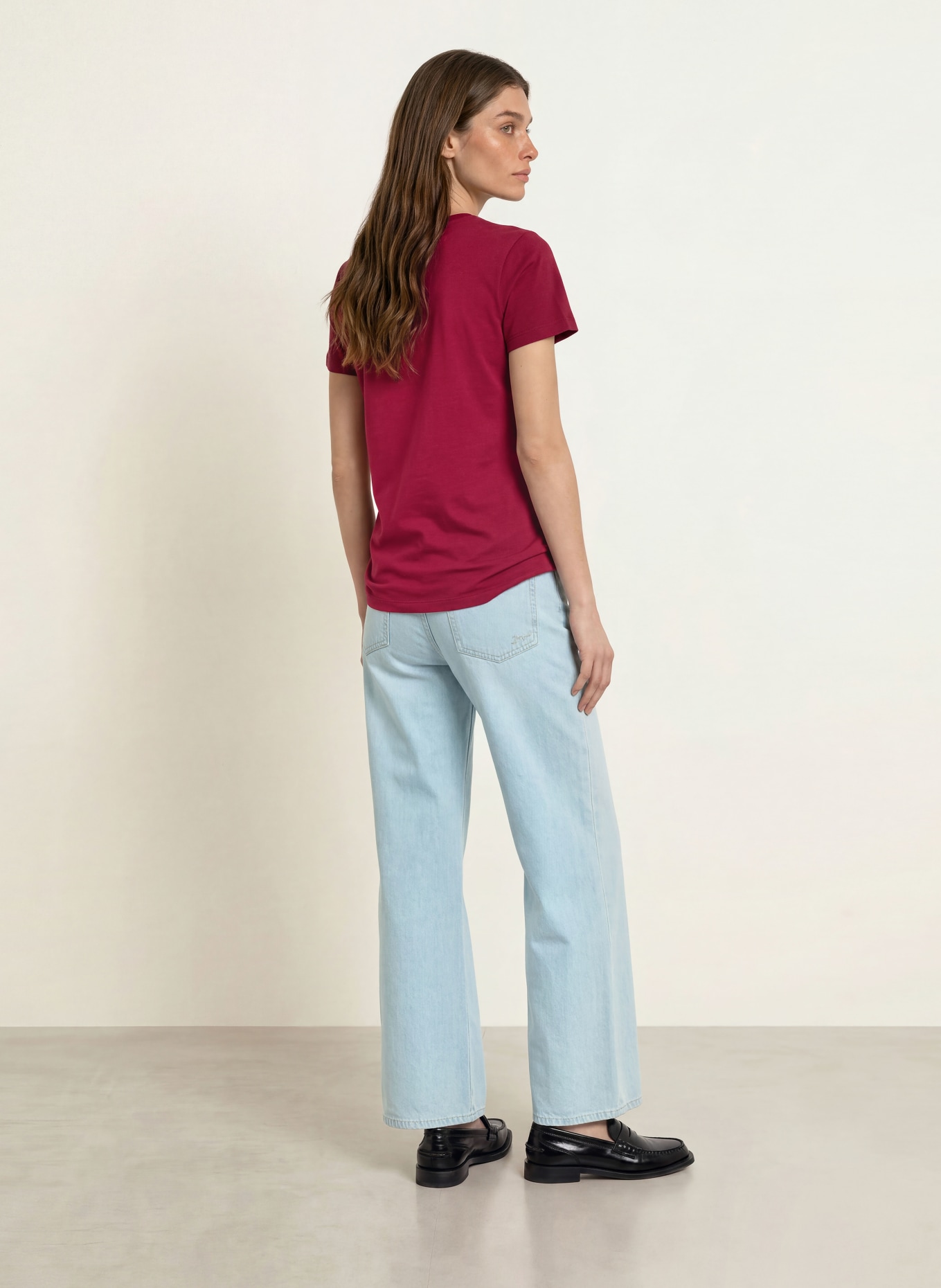 BOSS T-shirt ELOVE: FUCHSIA