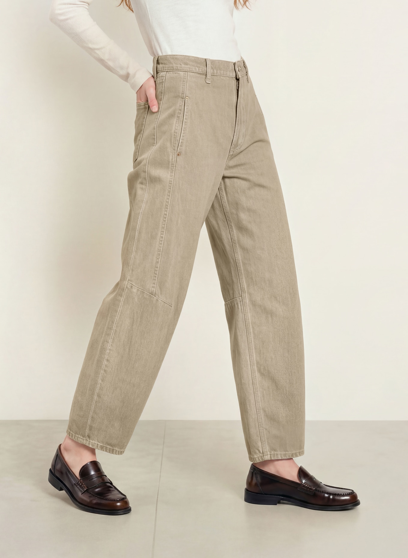 MAC DAYDREAM Barrel Jeans LOS ANGELES: J735 DD caramel wash