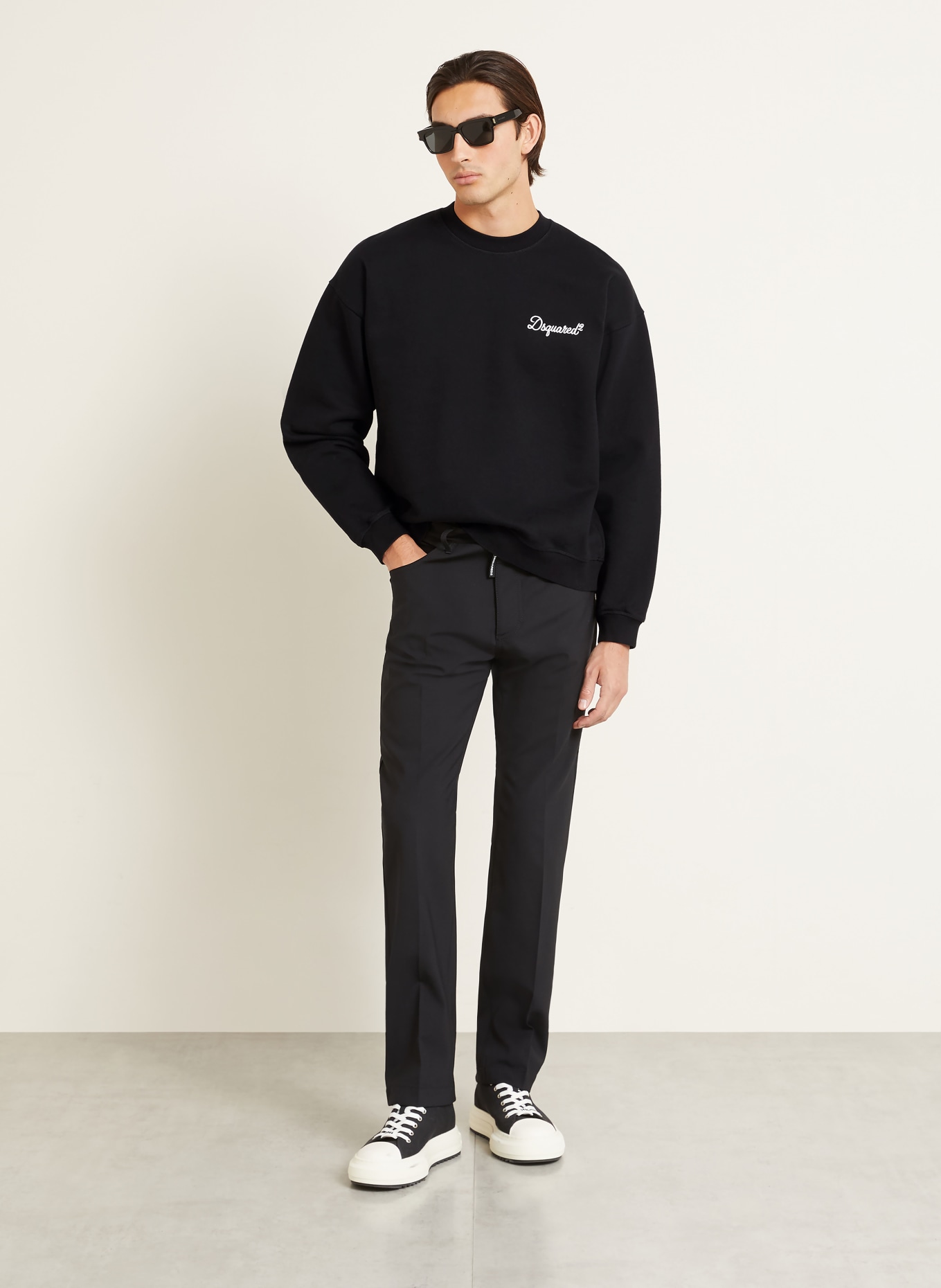 DSQUARED2 sweatshirt: ZWART