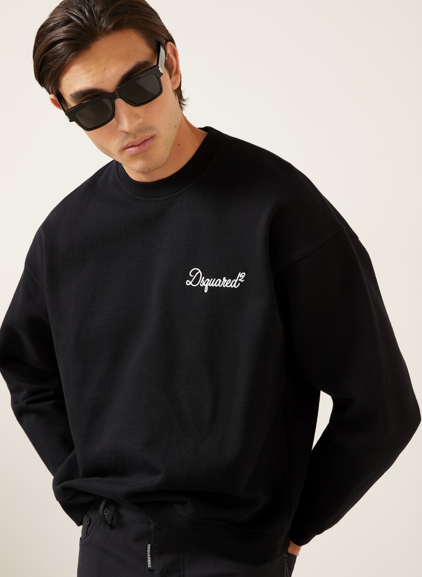 DSQUARED2 sweatshirt: ZWART