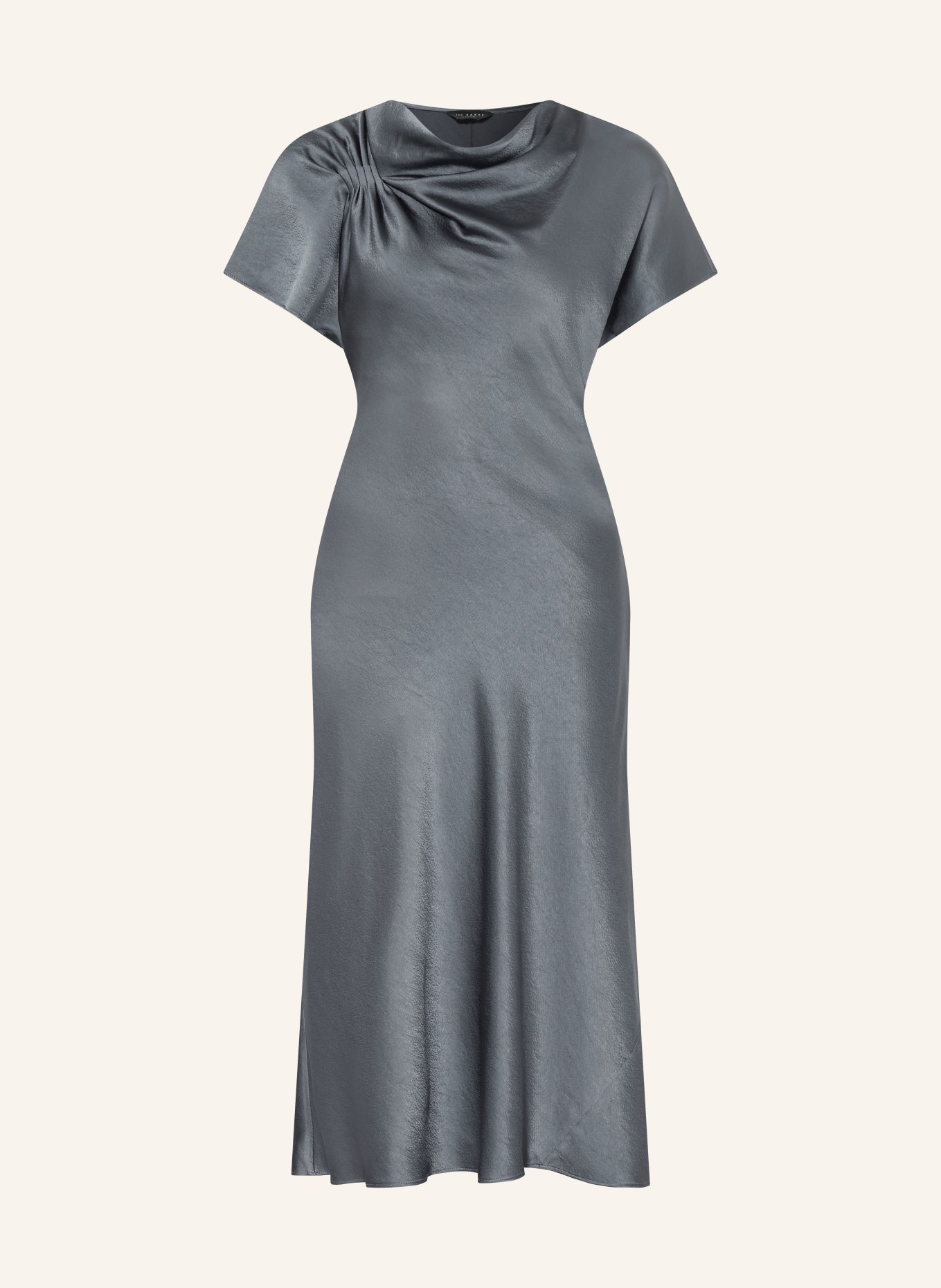 TED BAKER Robe DASCHA: BLEU GRIS