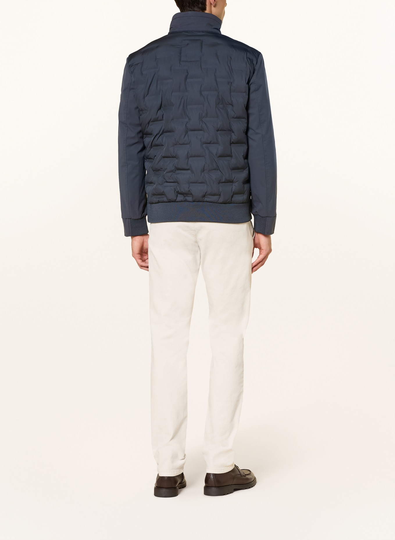STRELLSON Gewatteerde jas AVIO FLEX 2.0: DONKERBLAUW