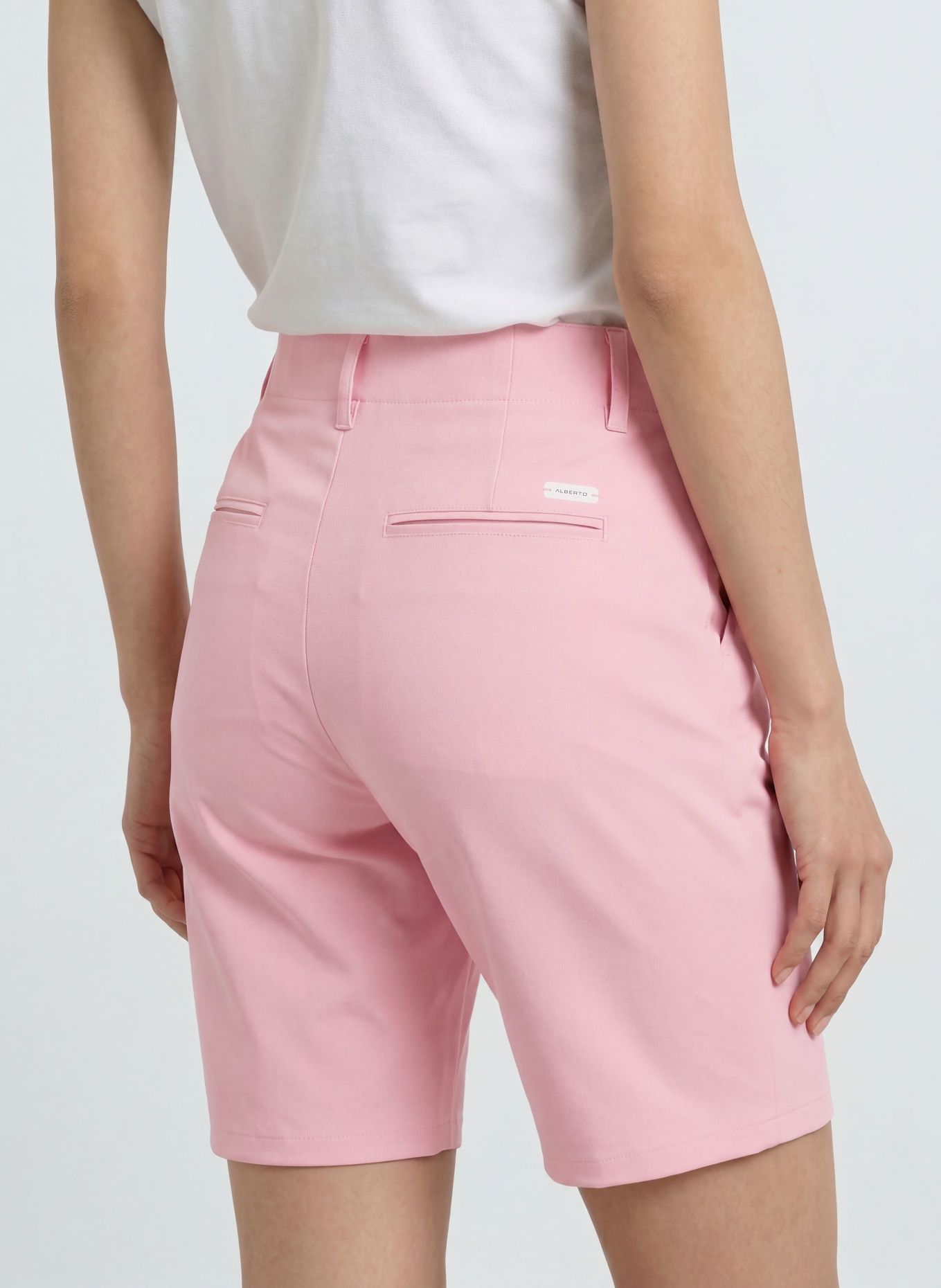 ALBERTO Golfshorts ALINA-K-B - FX4 DRY COOLER® mit Schmucksteinen: ROSA