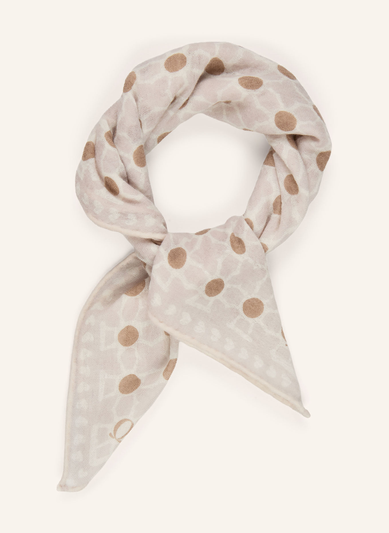 PURSCHOEN Cashmere-Tuch: CREME / BEIGE / TAUPE