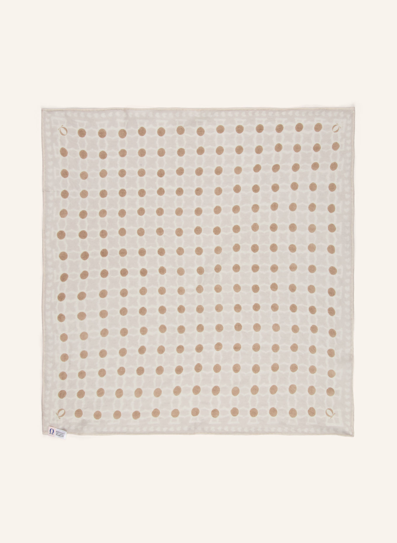 PURSCHOEN Cashmere-Tuch: CREME / BEIGE / TAUPE