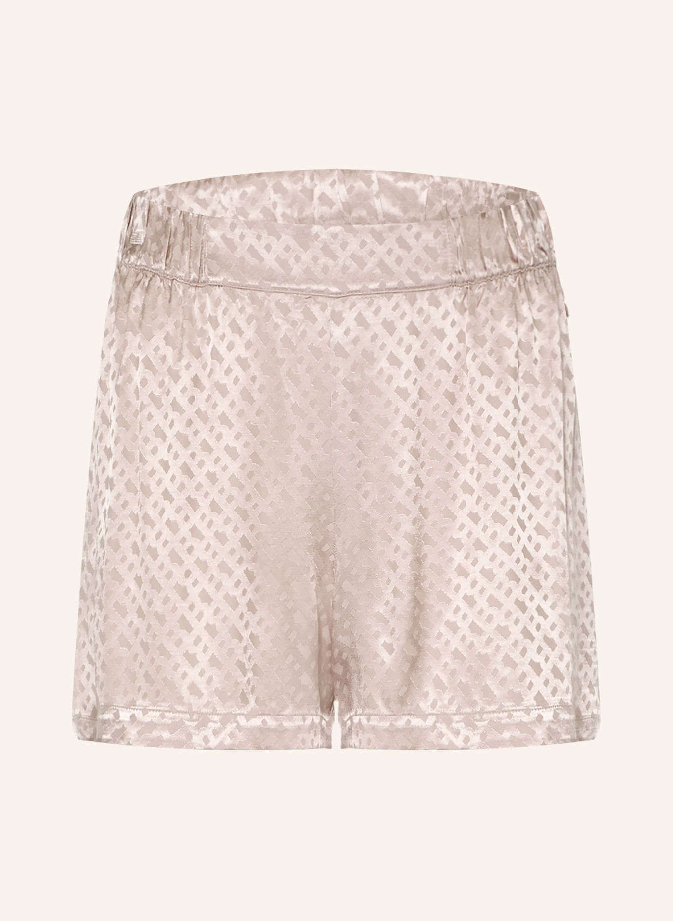 BOSS Schlafshorts MONOGRAM: BEIGE