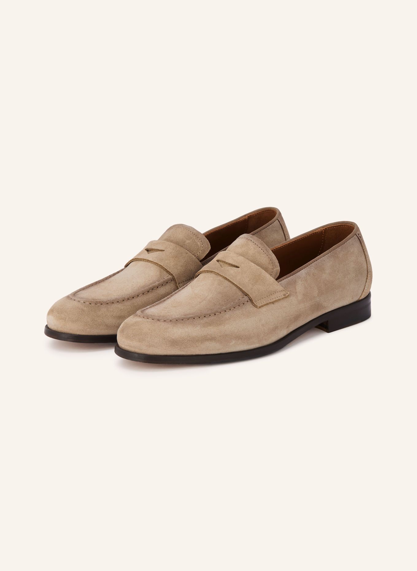 PAUL Penny loafer CROSTA: TAUPE